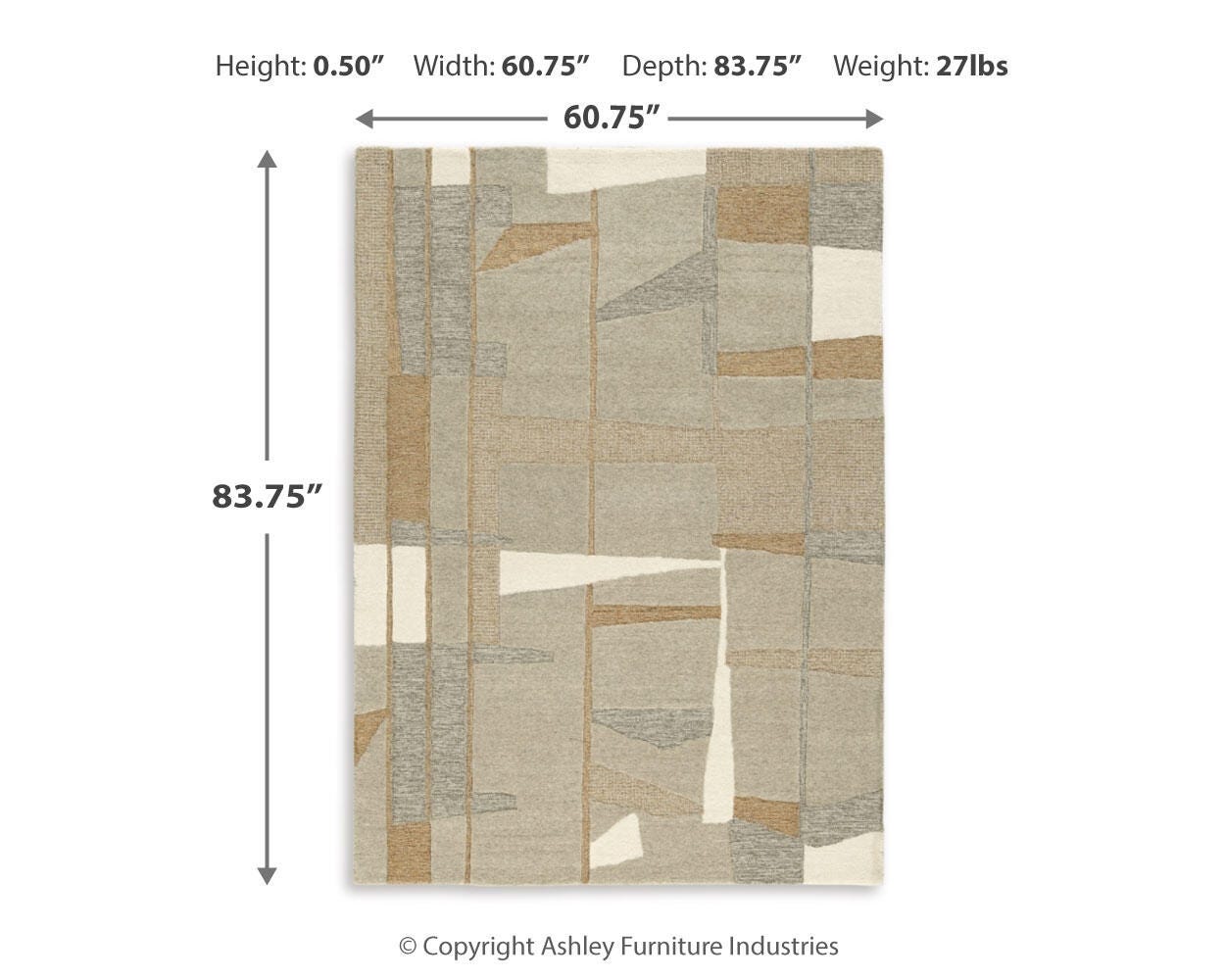 Abbotton 5' x 7' Rug