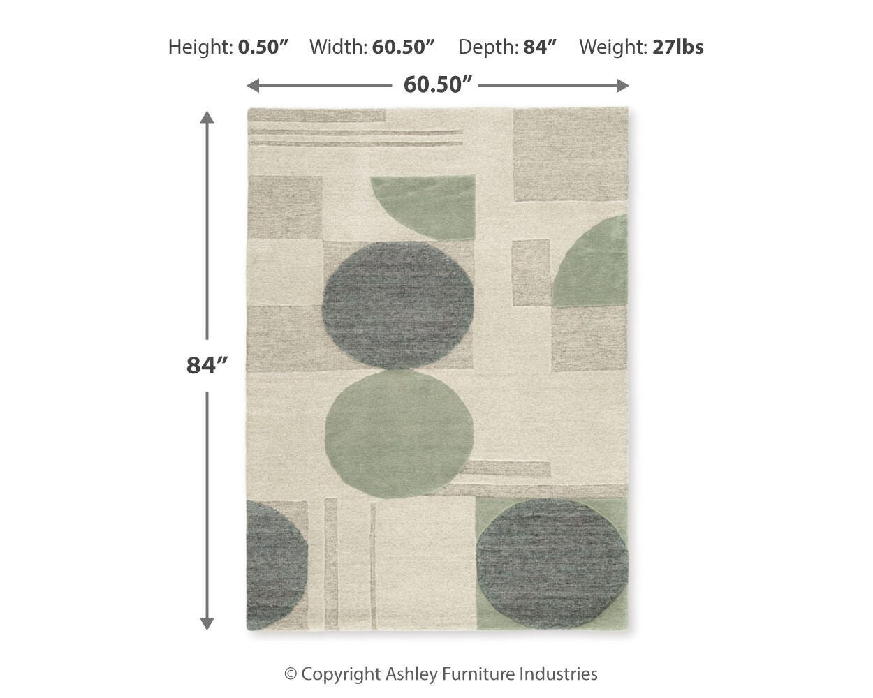 Dallane 5' x 7' Rug