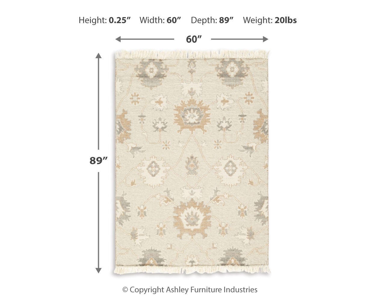 Calkin 5' x 7' Rug