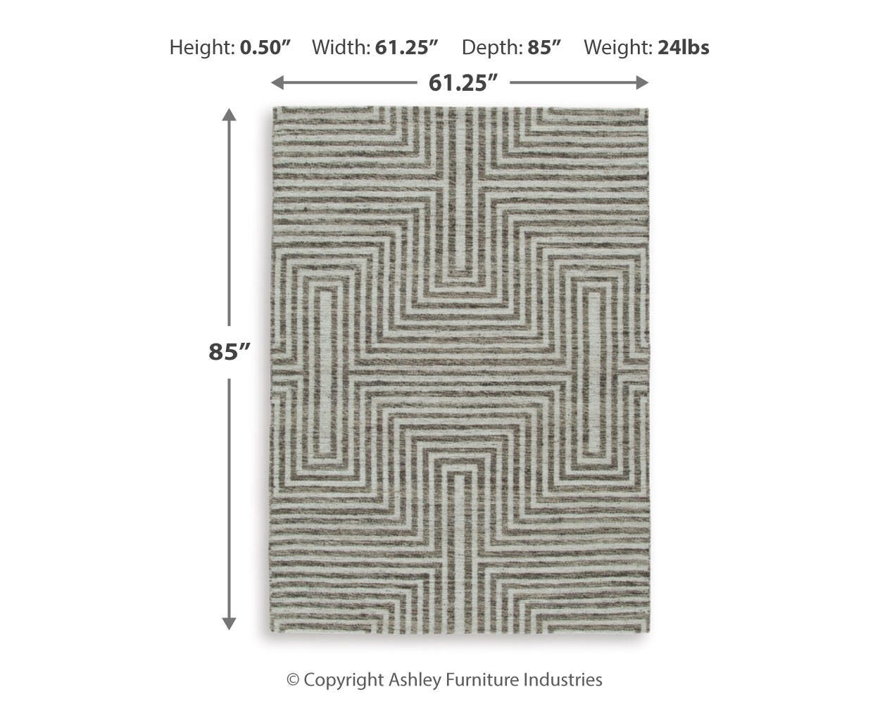 Jossen 5' x 7' Rug