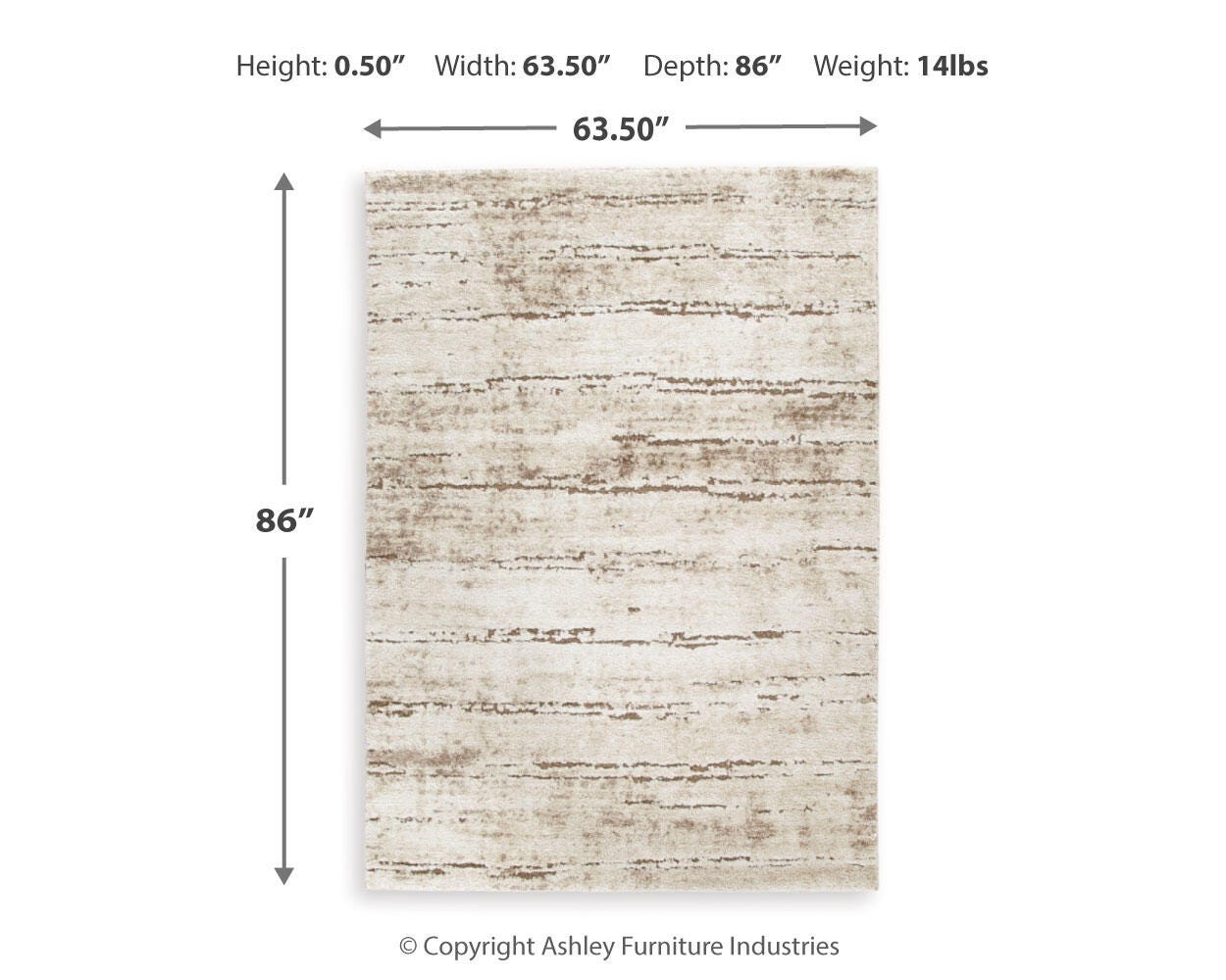 Kasney 5' x 7' Rug