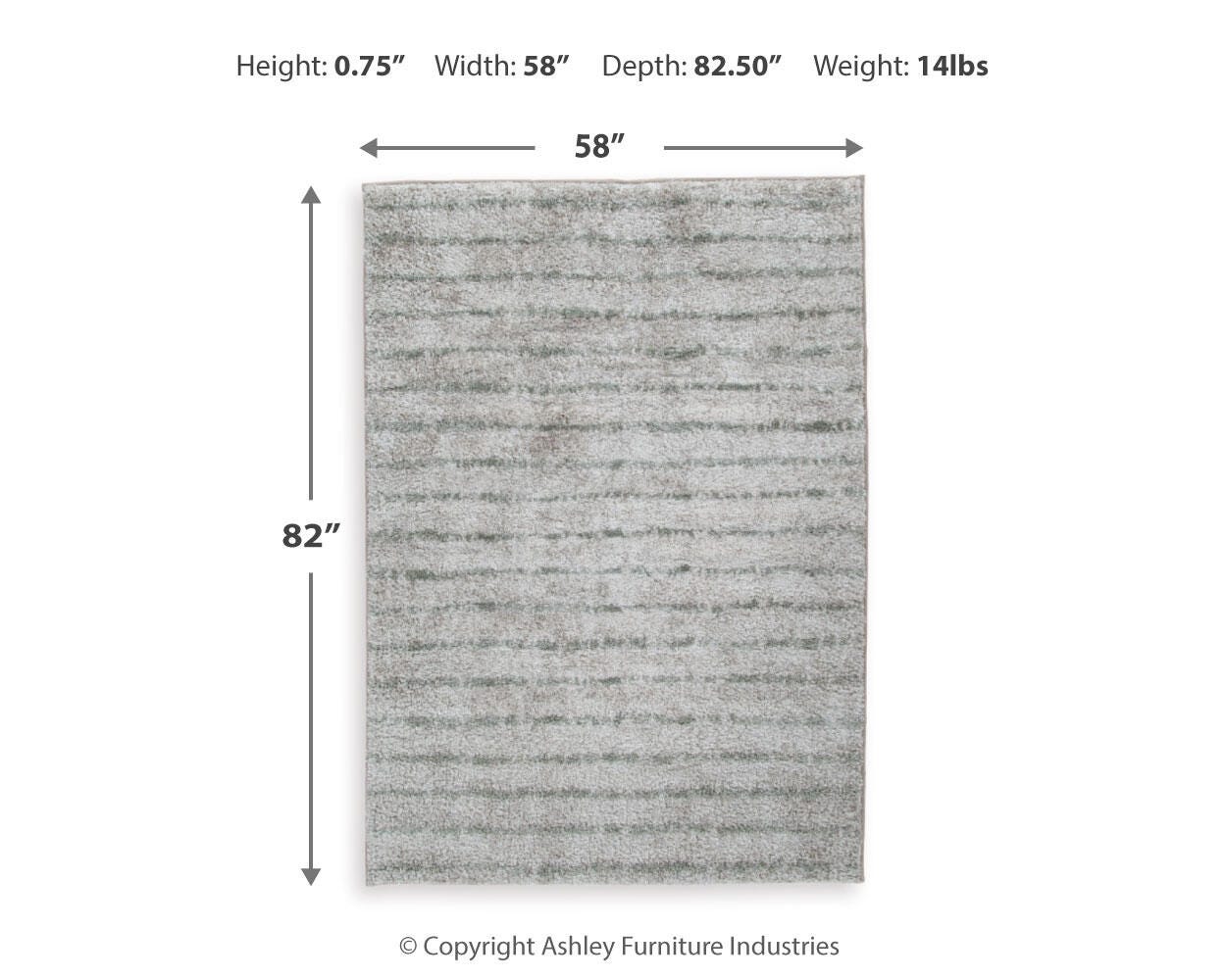 Laddway 5' x 7' Rug