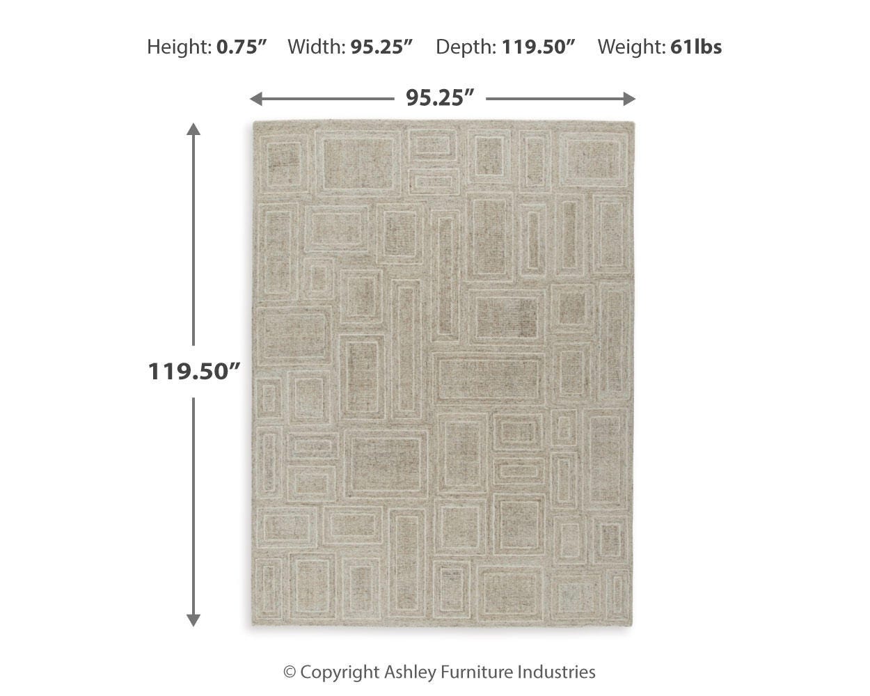 Brickburgh 8' x 10' Rug