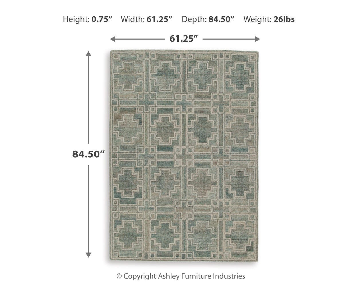 Jossland 5' x 7' Rug