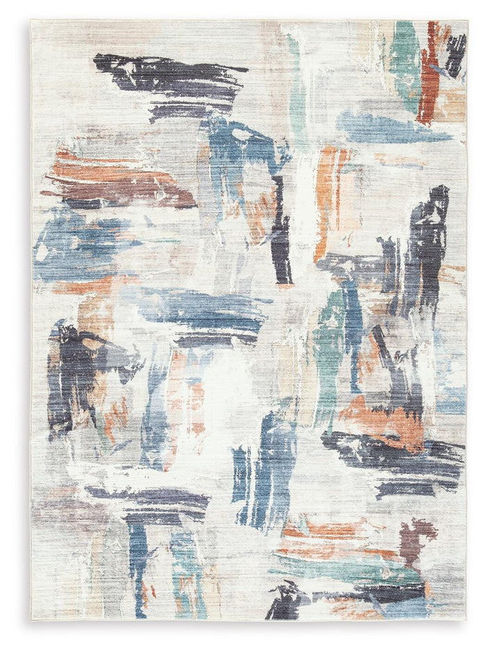 Hessland 8' x 10' Washable Rug
