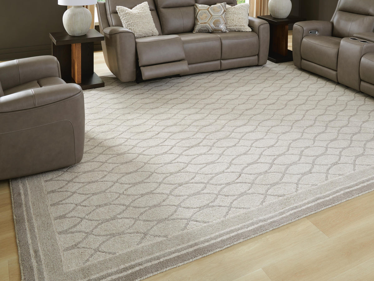 Dar Furniture - Ashley Furniture - Wimney Extra Large Rug - Extra Large Rug / Gray - R407280
