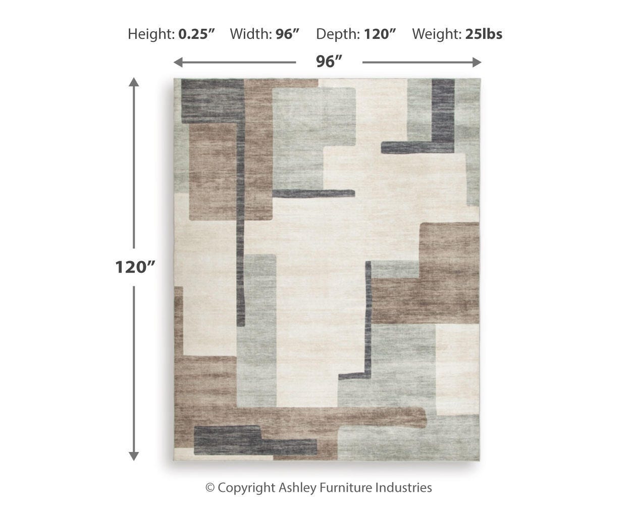 Larkport Washable 8' x 10' Area Rug