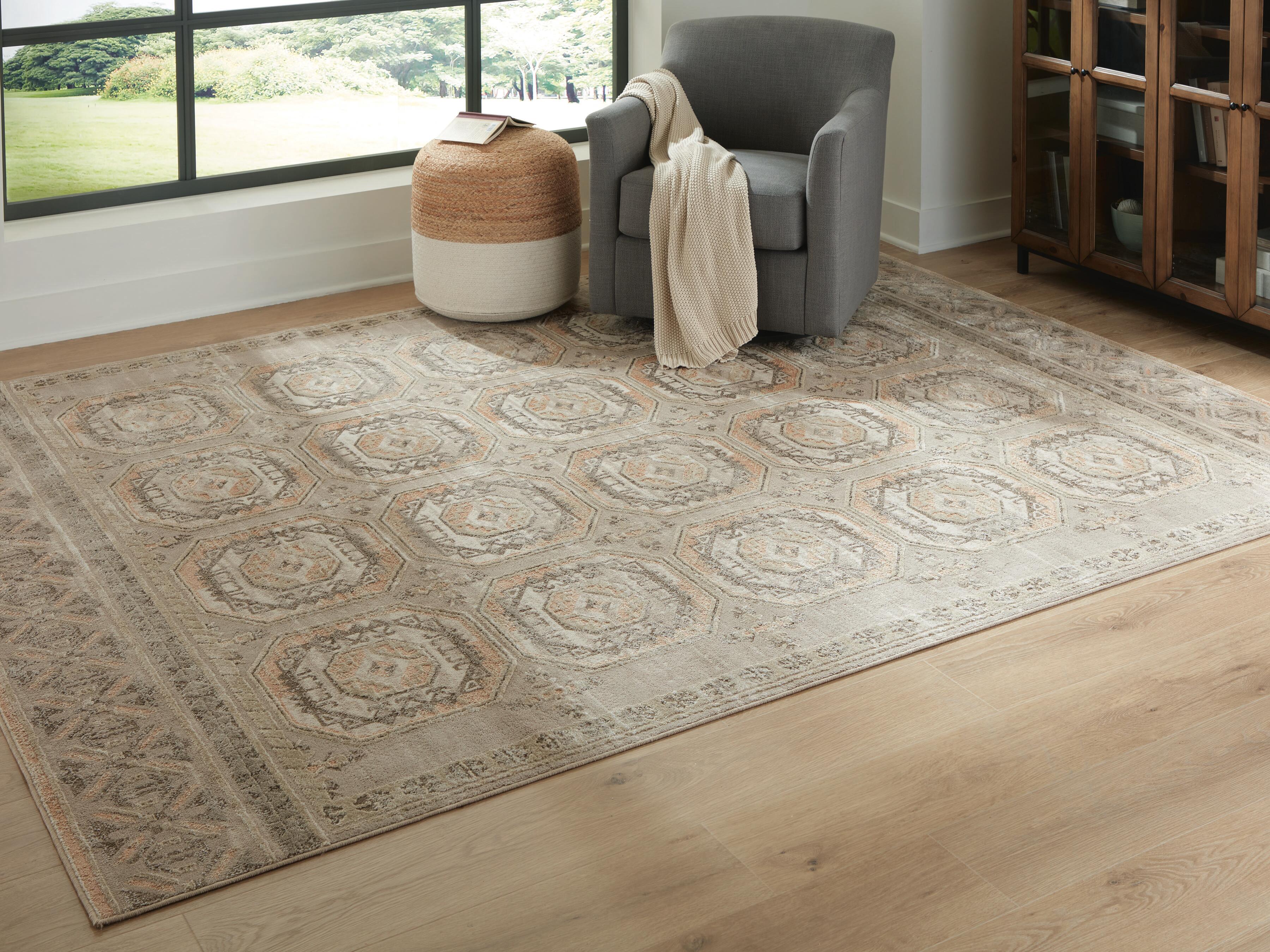 Dar Furniture - Ashley Furniture - Bachby 7'10" x 10' Area Rug - 7'10" x 10' Area Rug / Multi - R407681