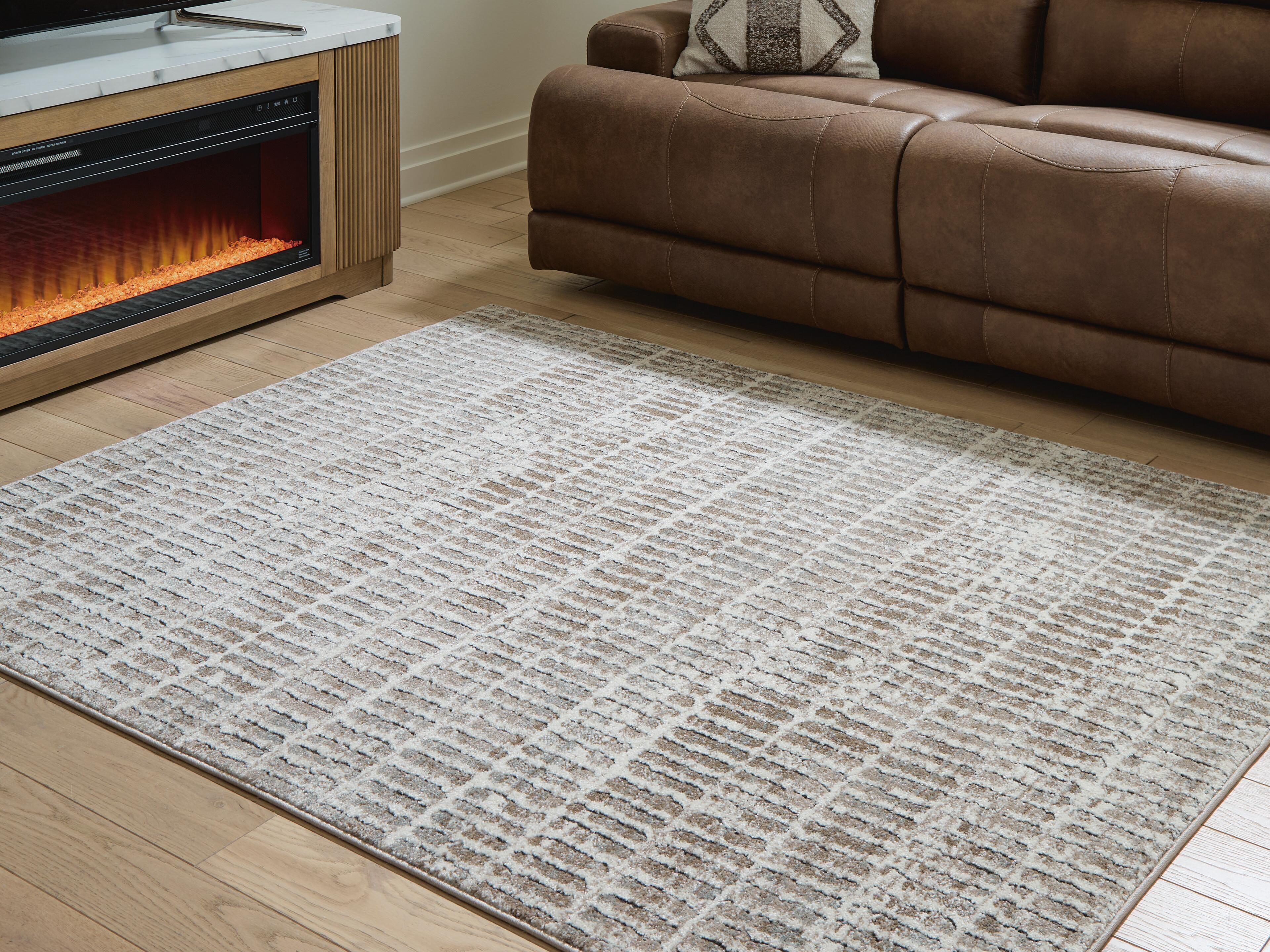 Dar Furniture - Ashley Furniture - Fuadwick 5'3" x 7' Area Rug - 5'3" x 7' Area Rug / Multi - R407692
