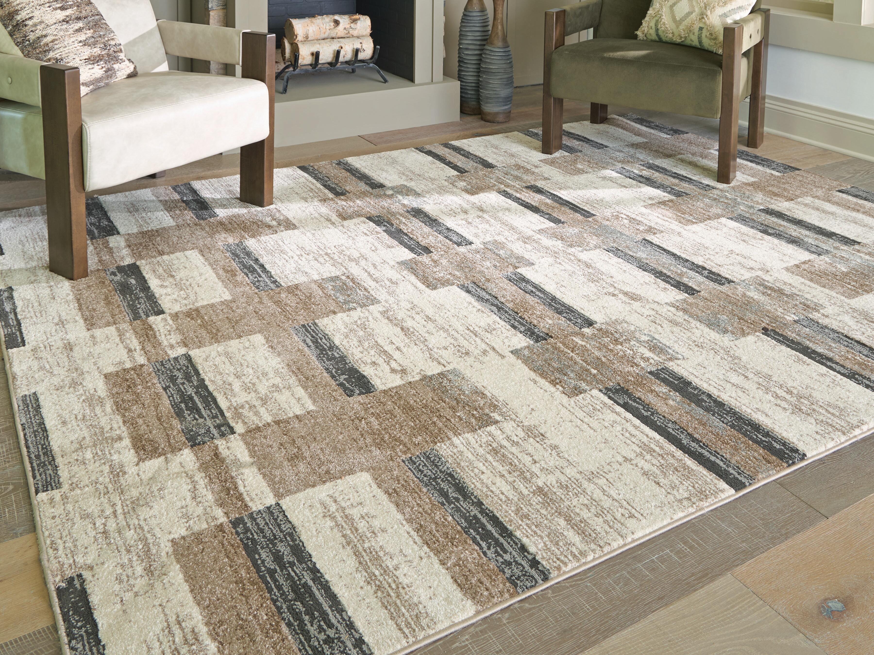 Dar Furniture - Ashley Furniture - Alstone 7'10" x 10' Area Rug - 7'10" x 10' Area Rug / Multi - R407731