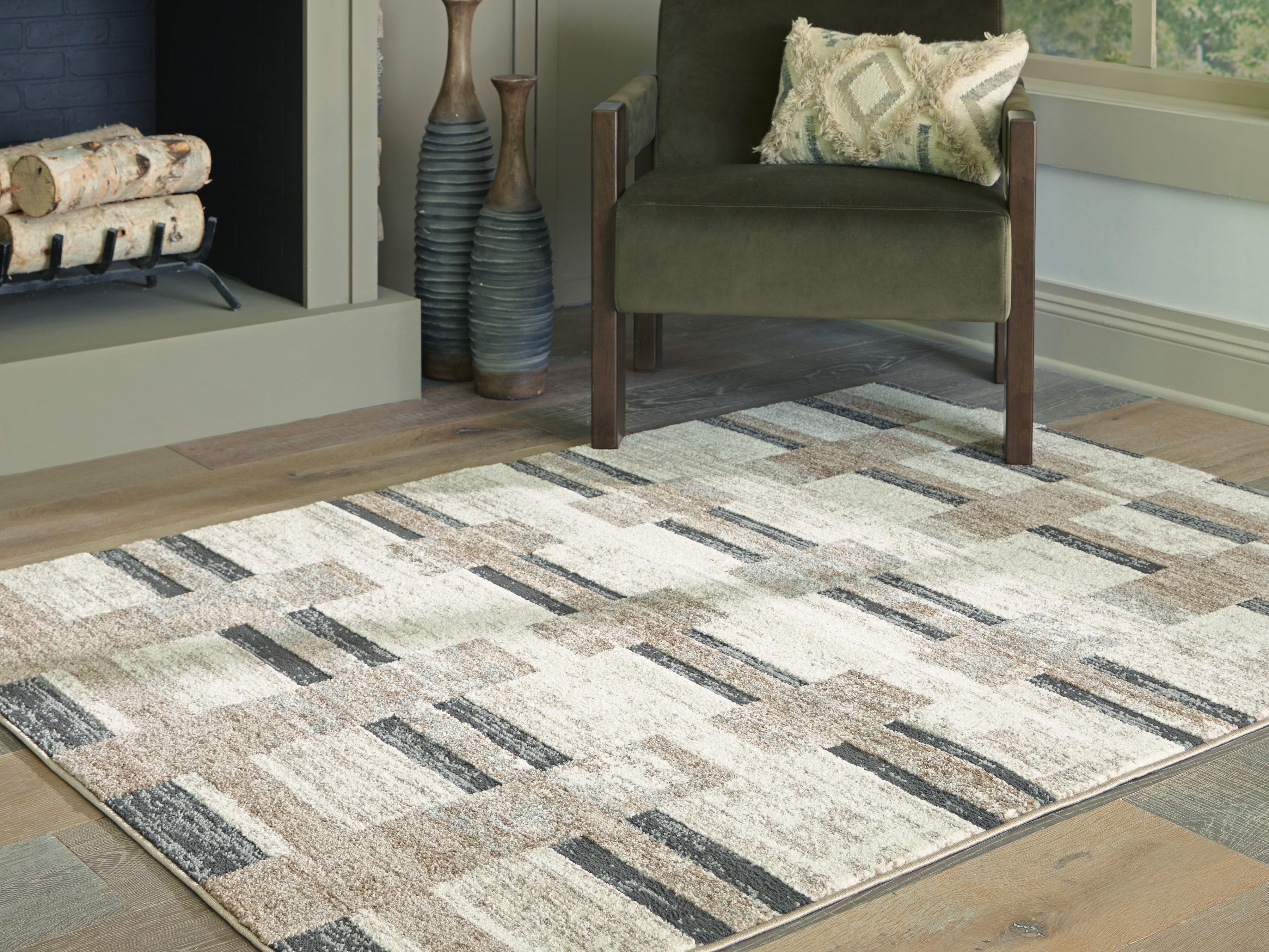 Dar Furniture - Ashley Furniture - Alstone 5'3" x 7' Area Rug - 5'3" x 7' Area Rug / Multi - R407732