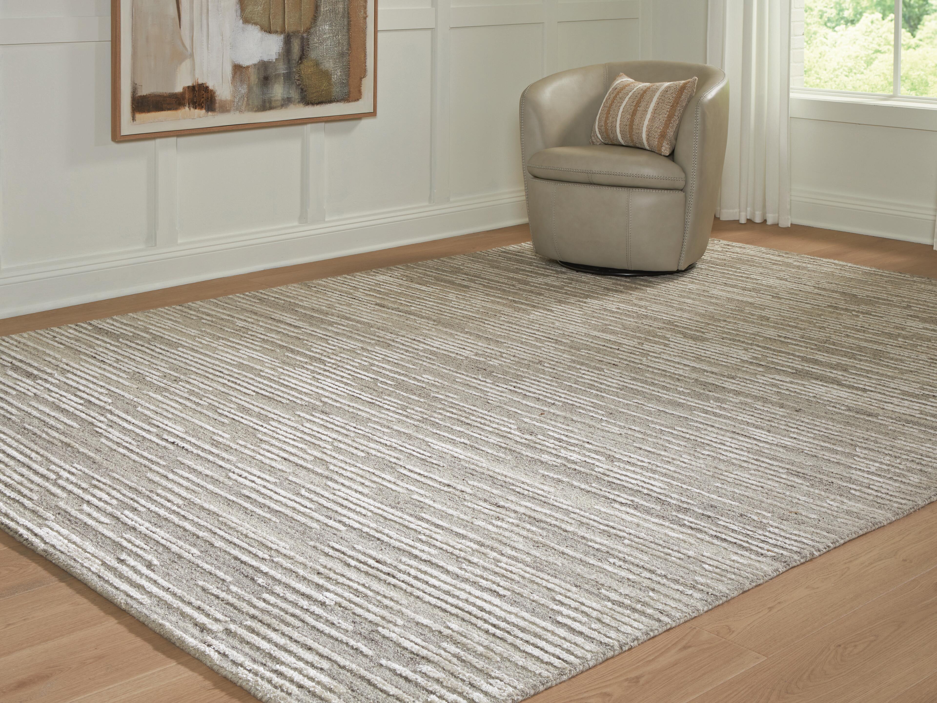 Dar Furniture - Ashley Furniture - Eljory Extra Large Rug - Extra Large Rug / Gray - R408200