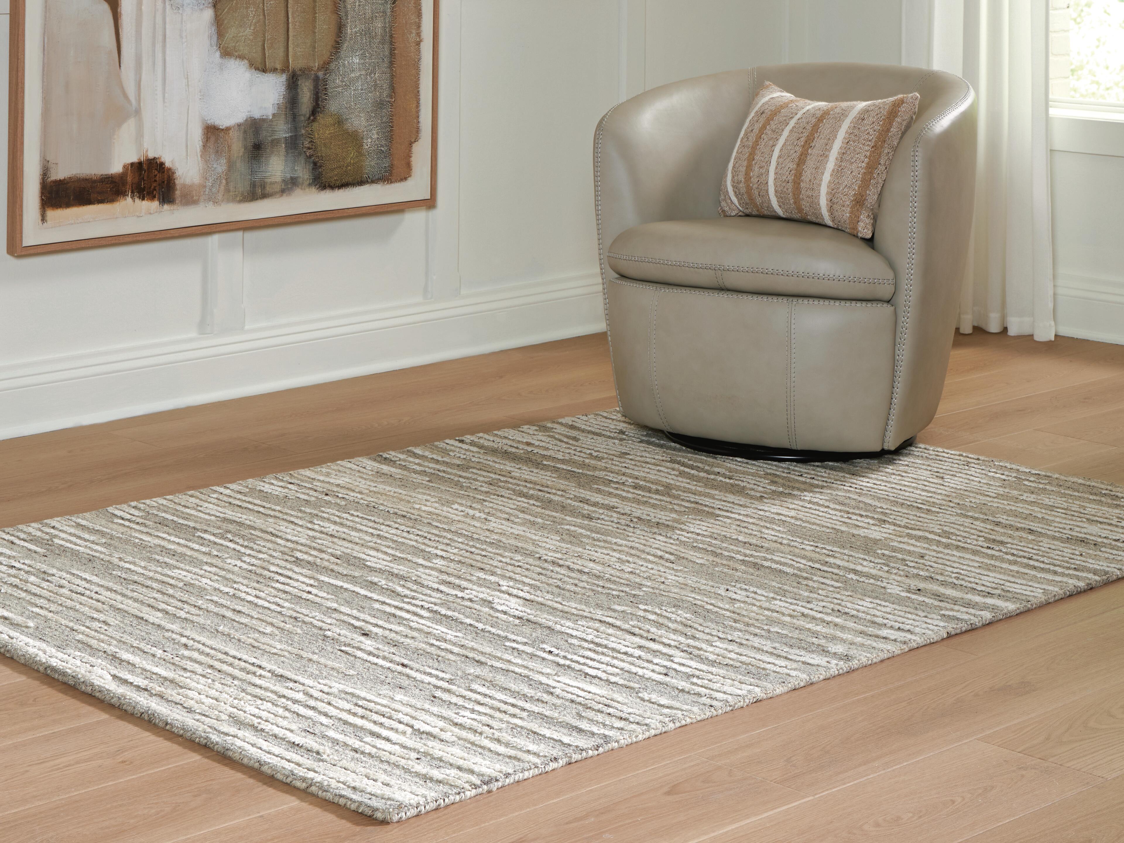 Dar Furniture - Ashley Furniture - Eljory Medium Rug - Medium Rug / Gray - R408202
