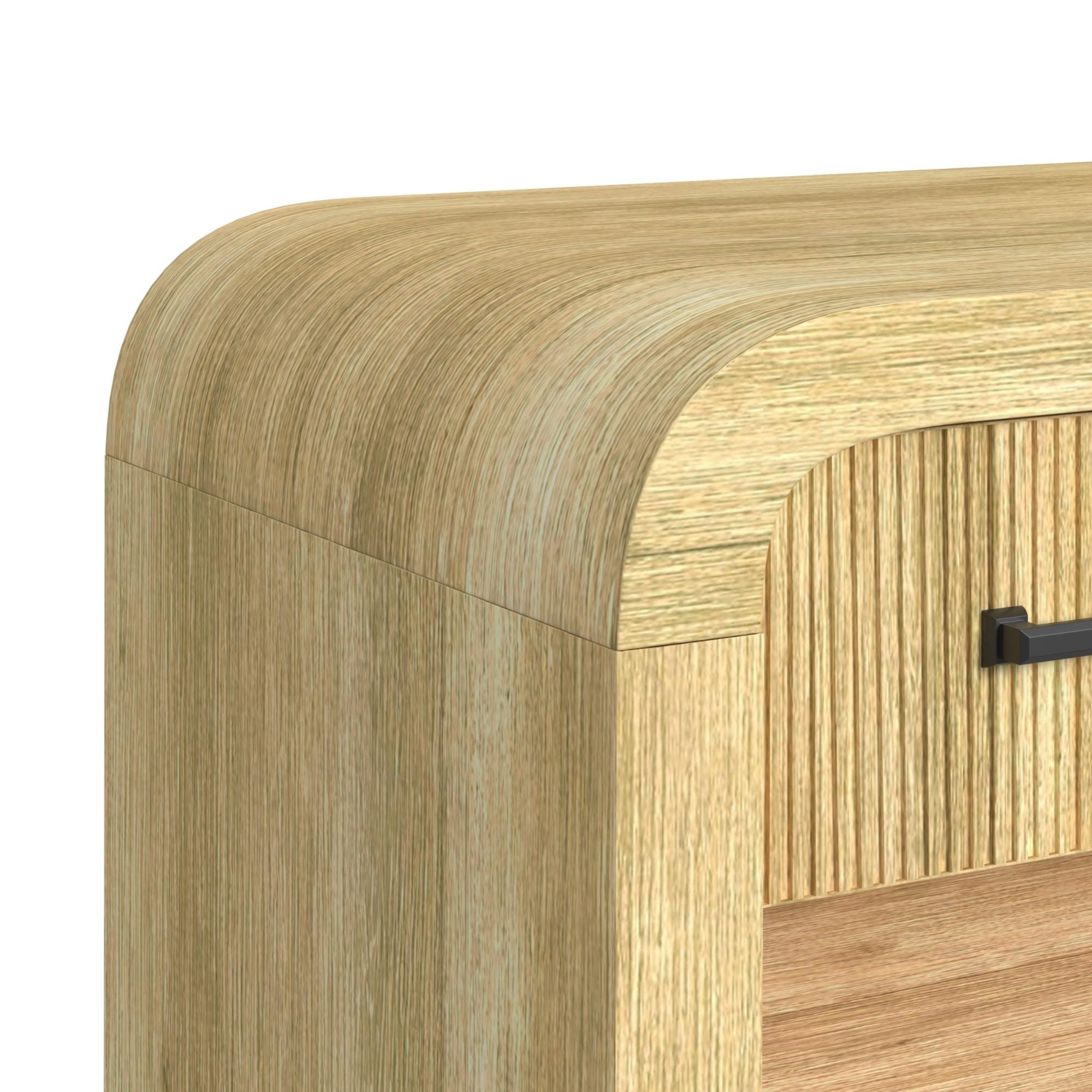 Ridgemont Dressing Table and Mirror in Natural