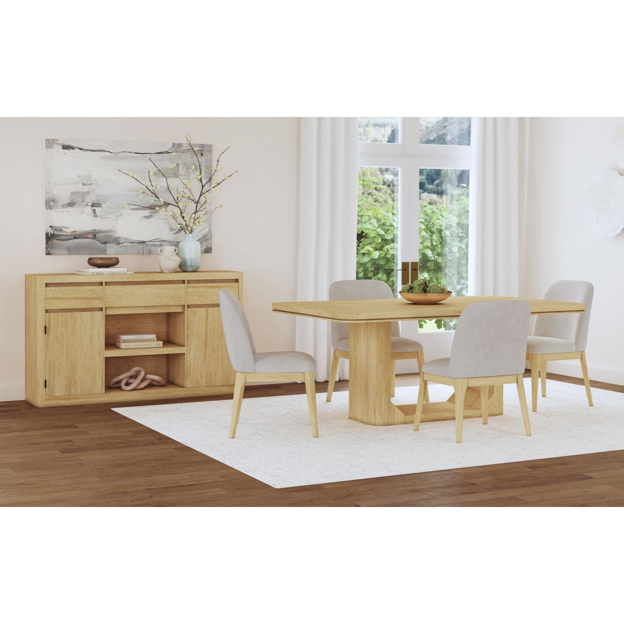 Rosalie Server in Natural – SKU D-16860-6-SV | Elements