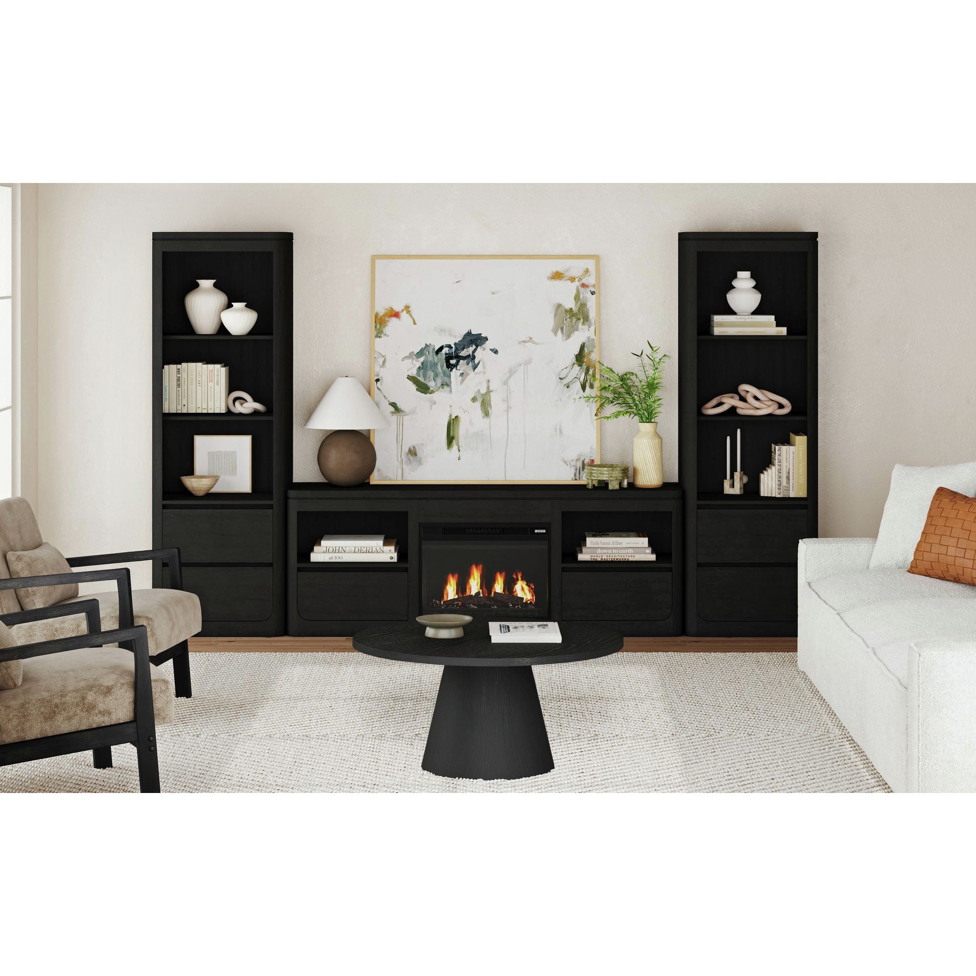 Rosalie Side Pier in Black