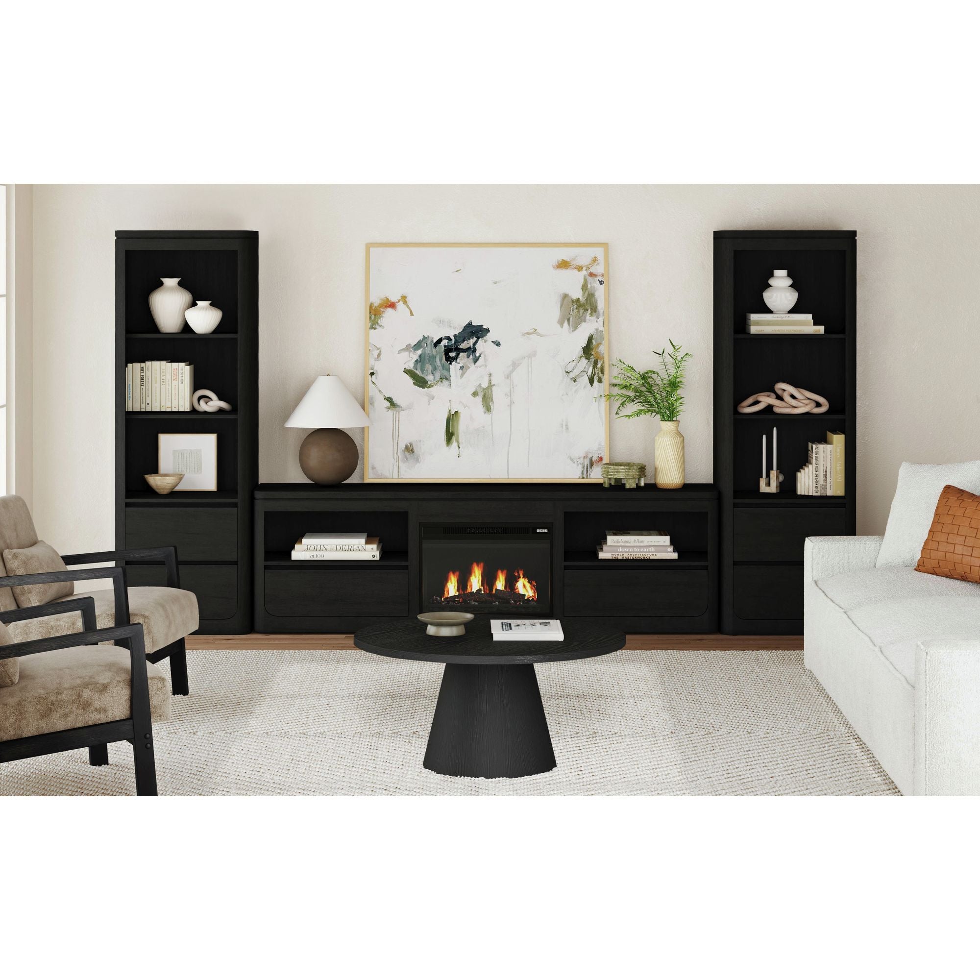 Rosalie Side Pier in Black