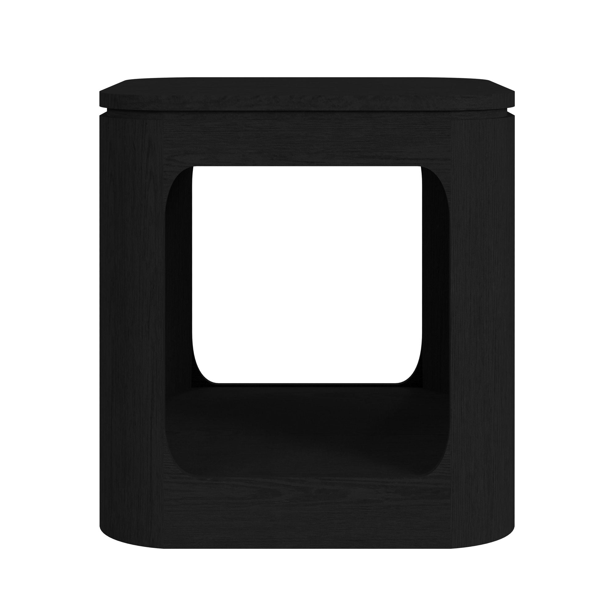 Rosalie End Table in Black