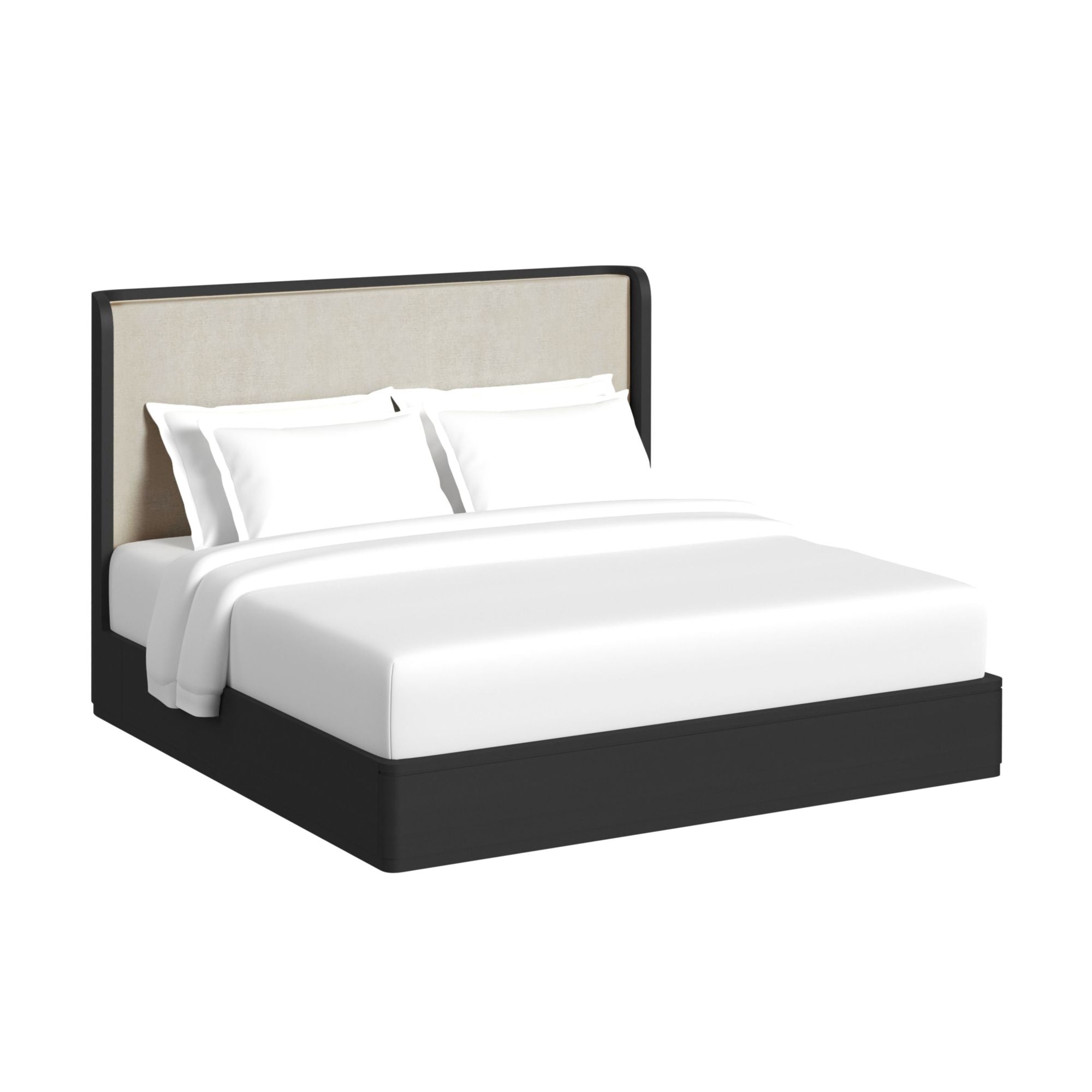 Rosalie King UPH Bed in Black