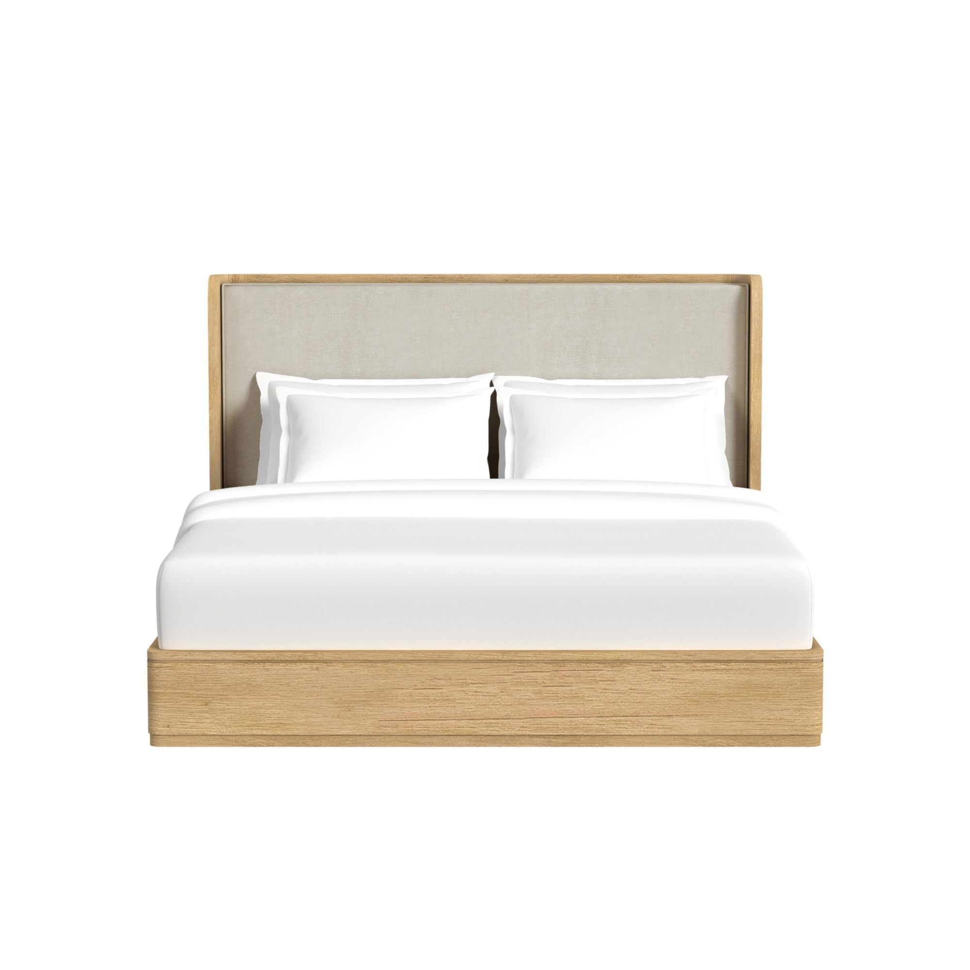 Rosalie King UPH Bed in Natural