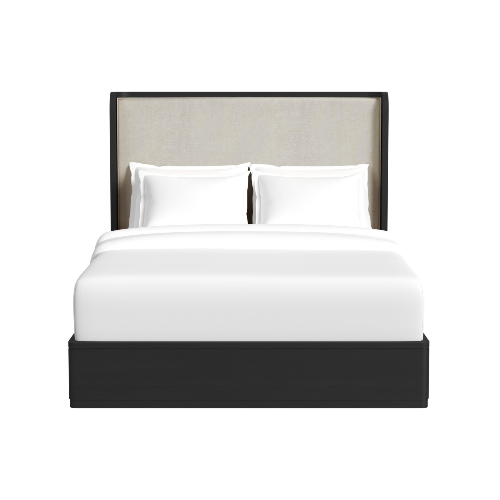 Rosalie Queen UPH Bed in Black