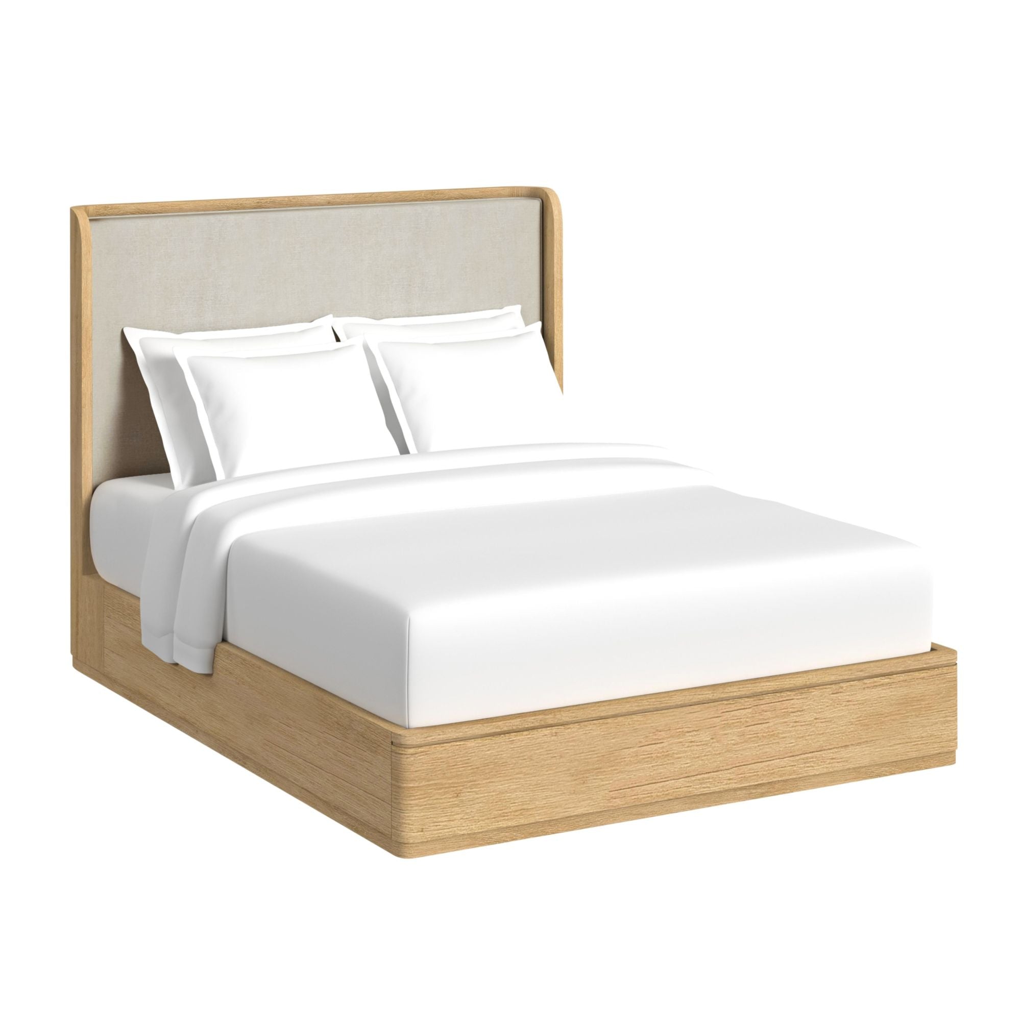 Rosalie Queen UPH Bed in Natural