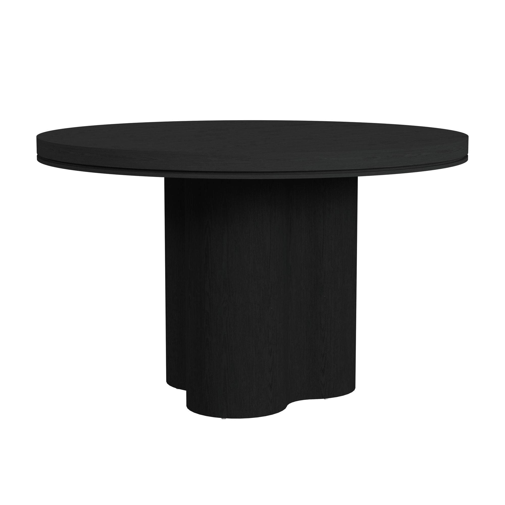 Rosalie Round Dining Table in Black