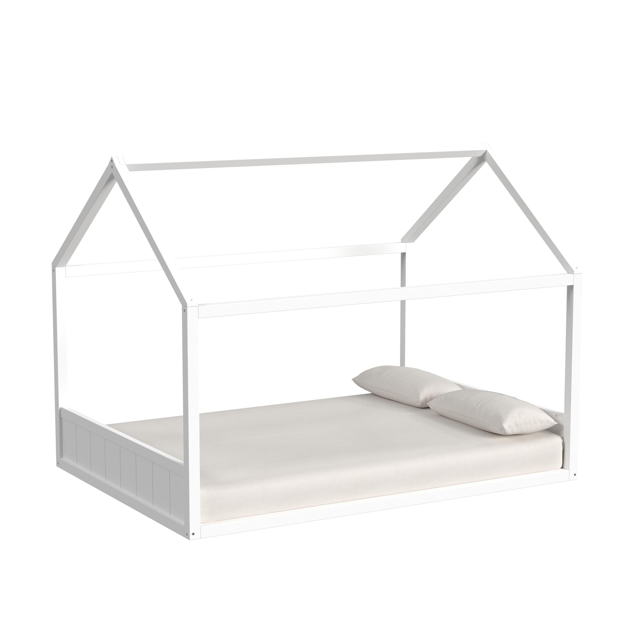 Sami Full Montessori Bed in White
