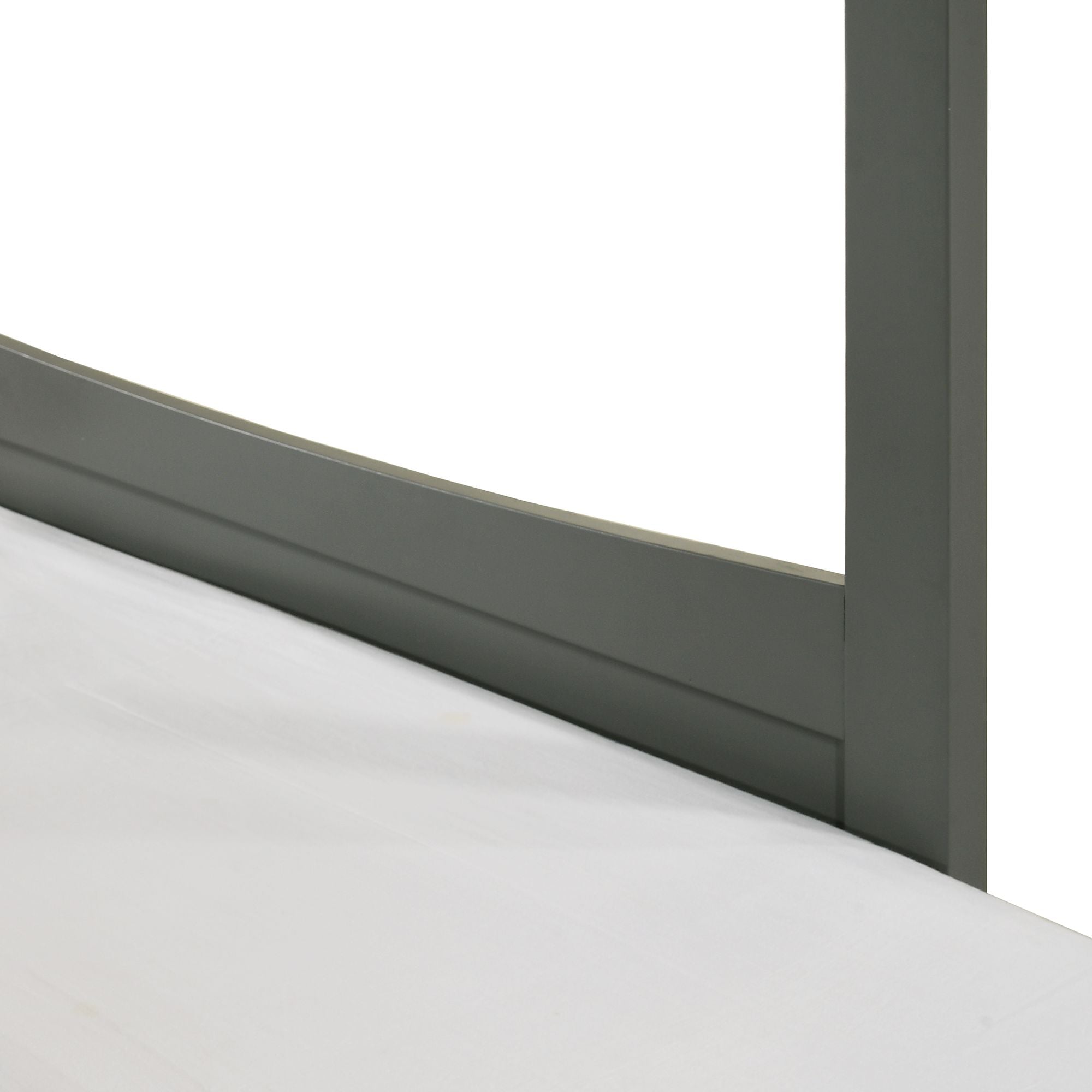 Sami Twin Over Twin Step Bunk with Left HB in Grey