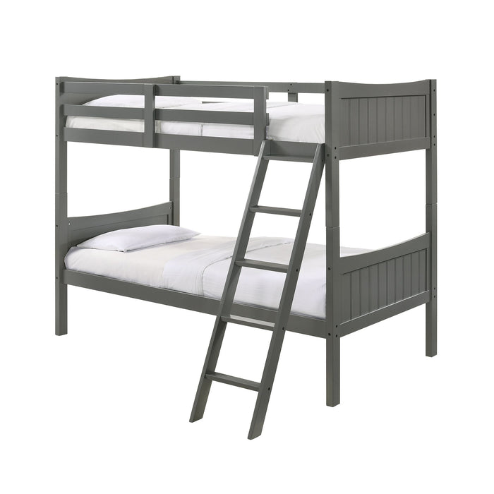 Sami Twin Over Twin Bunk Grey