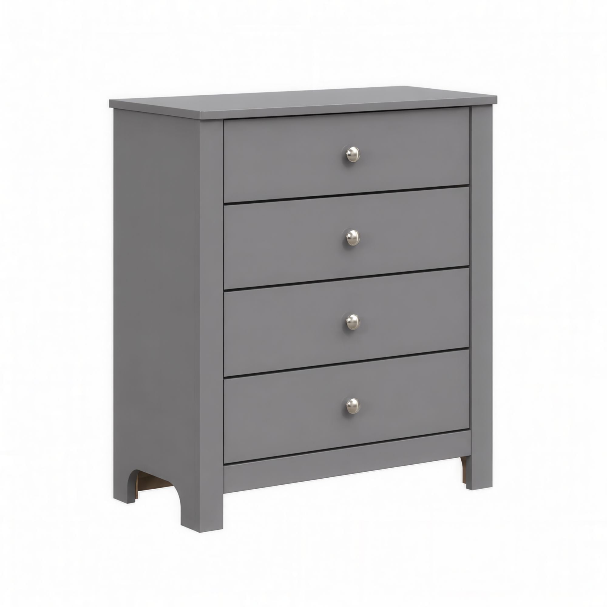Sami Youth 4-Drawer Chest in Grey