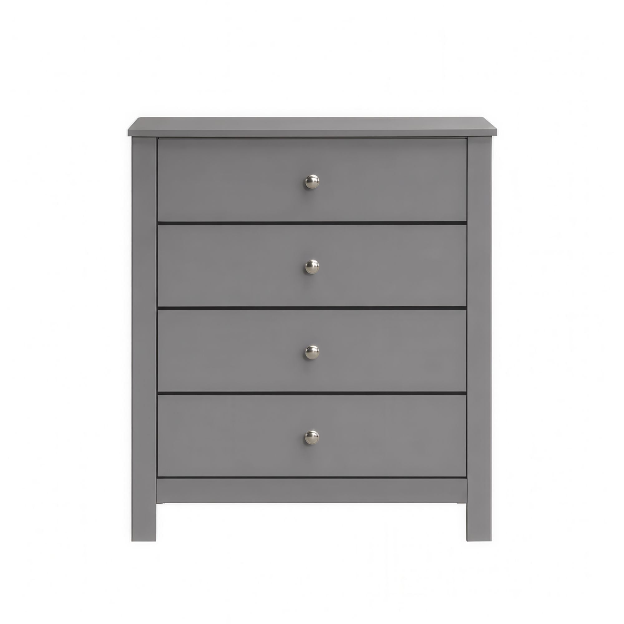 Sami Youth 4-Drawer Chest in Grey