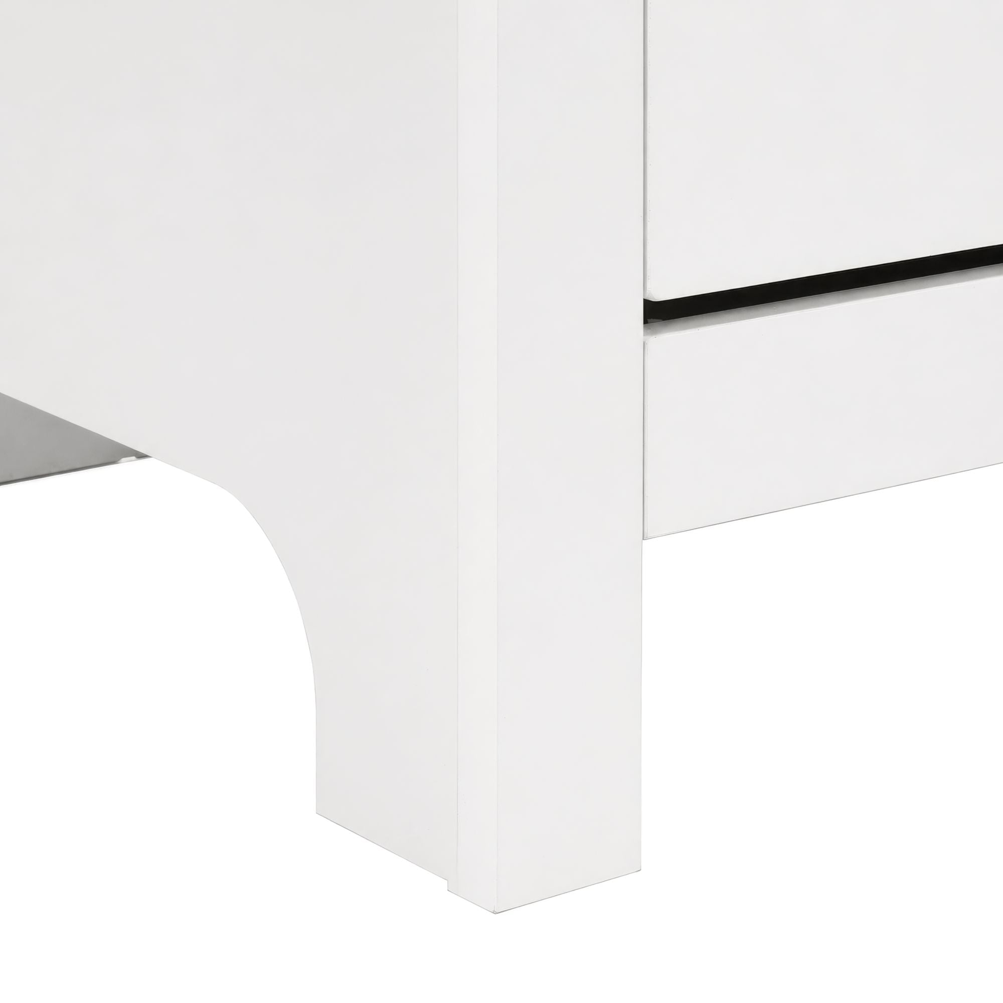 Sami Youth 6-Drawer Dresser in White