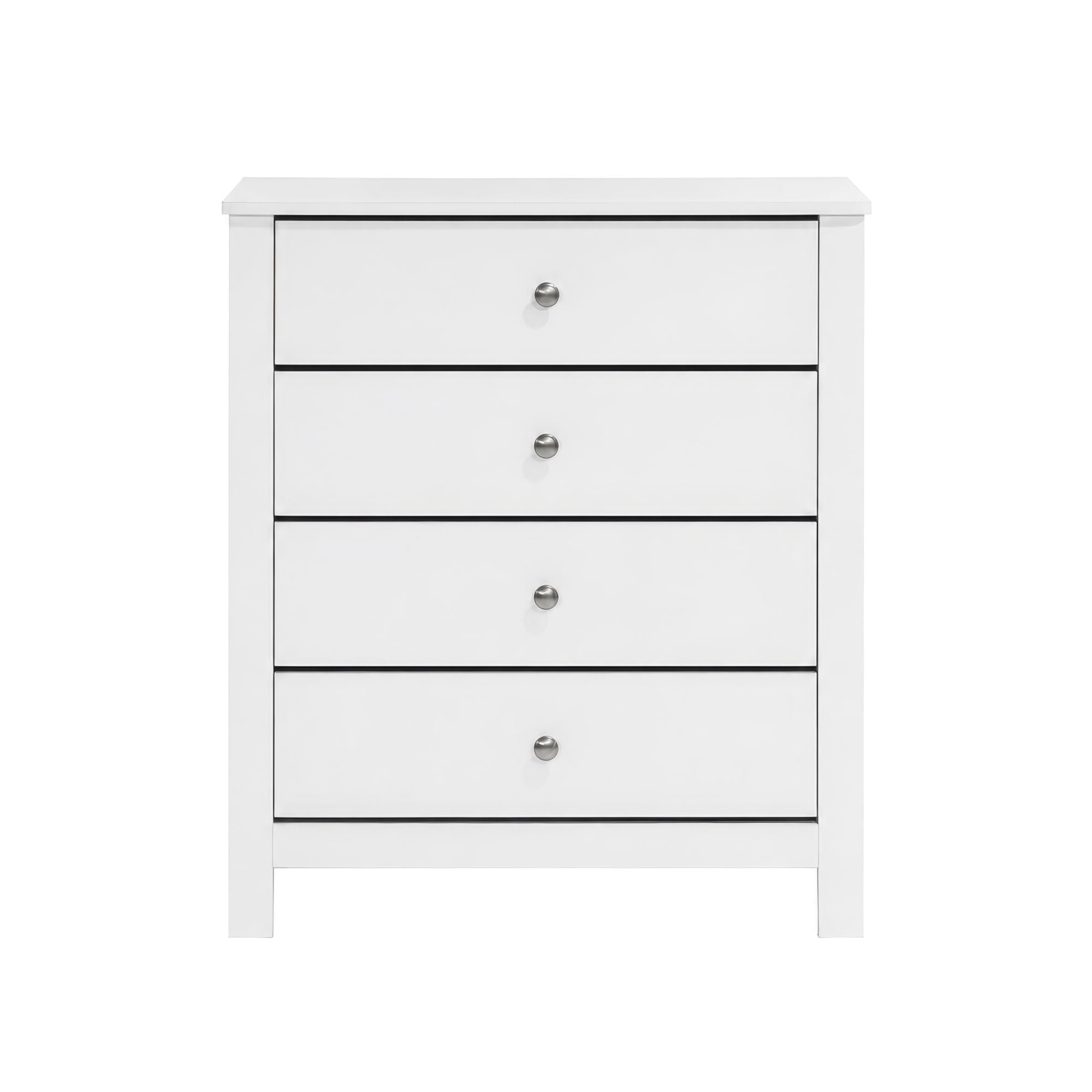 Sami Youth 4-Drawer Chest in White