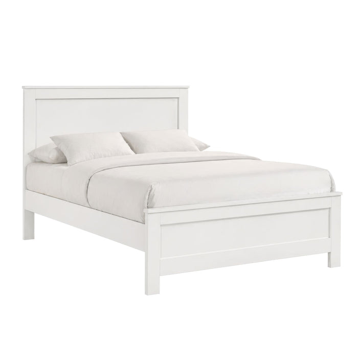 Sami Youth Full Panel Bed in White