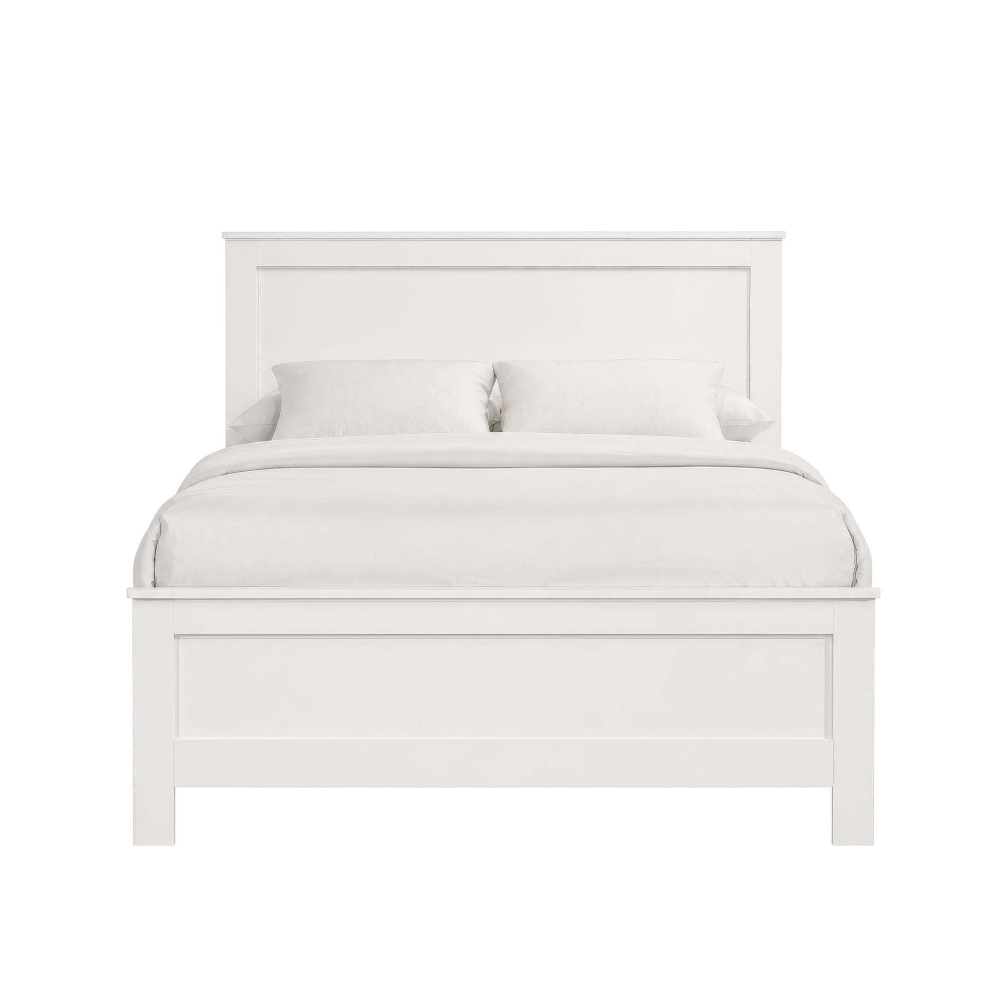 Sami Youth Full Panel Bed in White