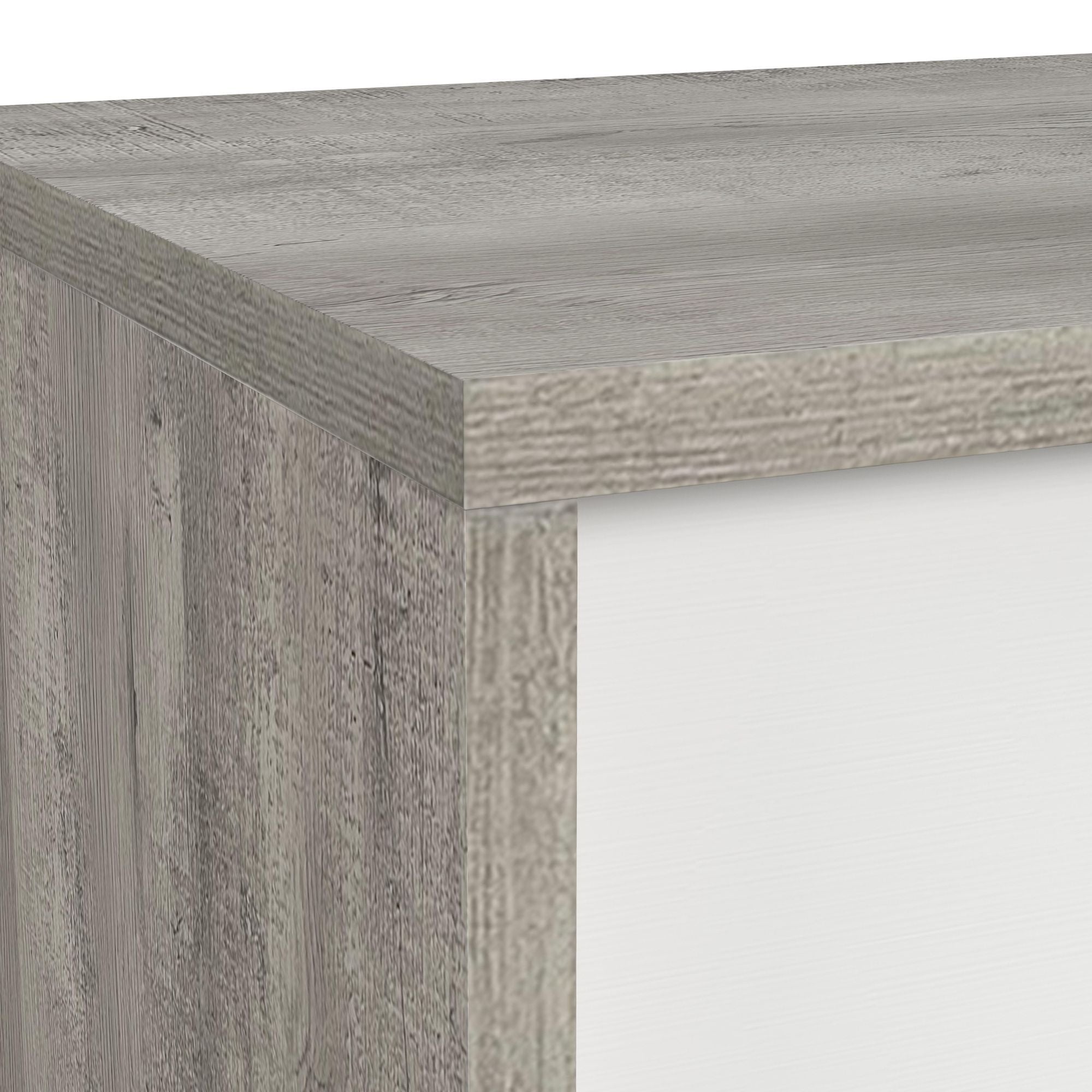San Matteo Dresser and Mirror Set in Dual Tone