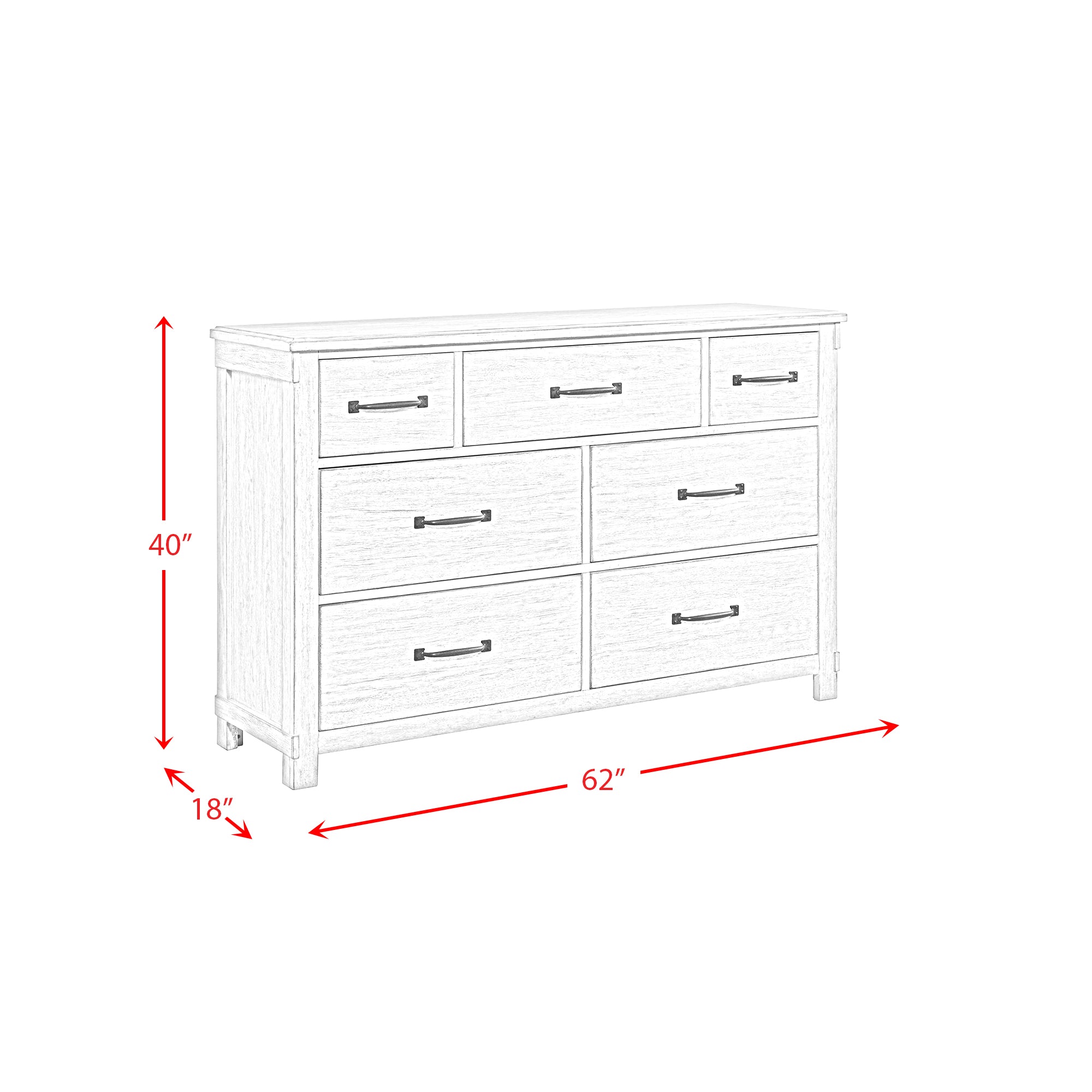 Scott Dresser White Finish