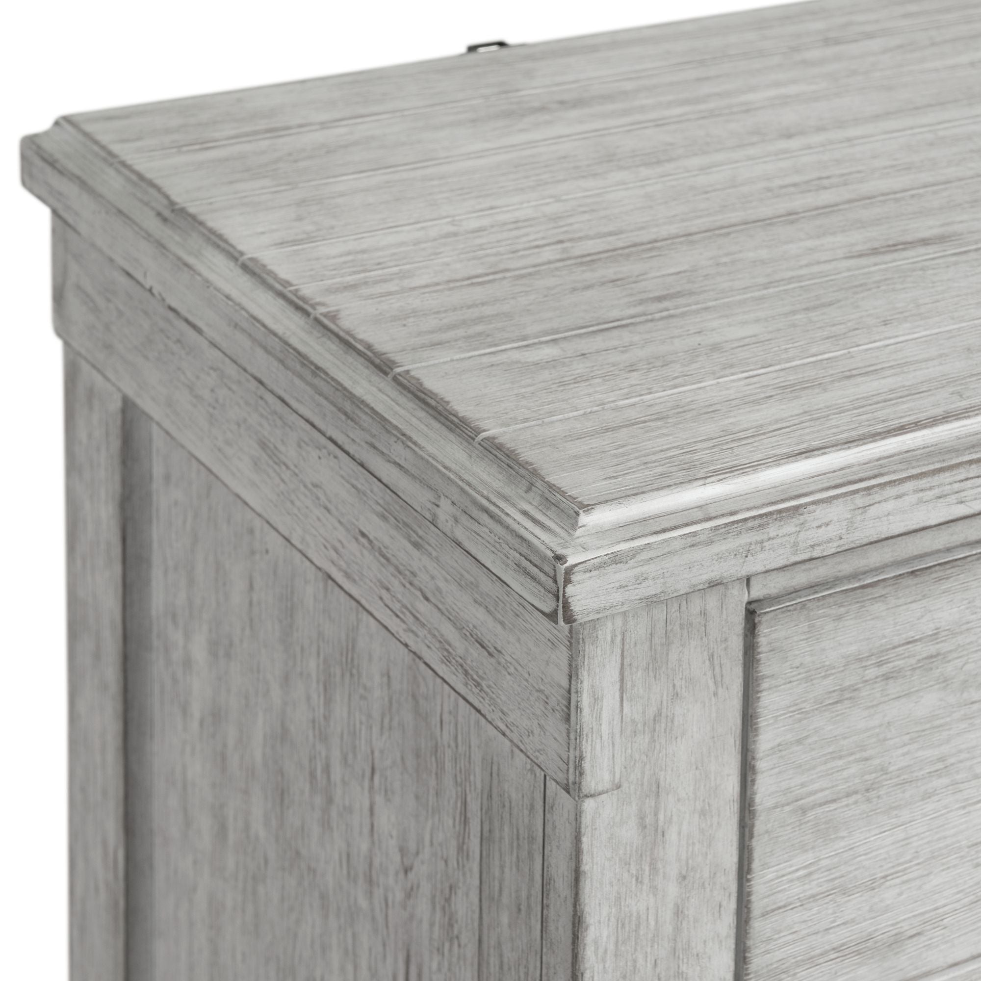 Scott Nightstand W/USB White Finish