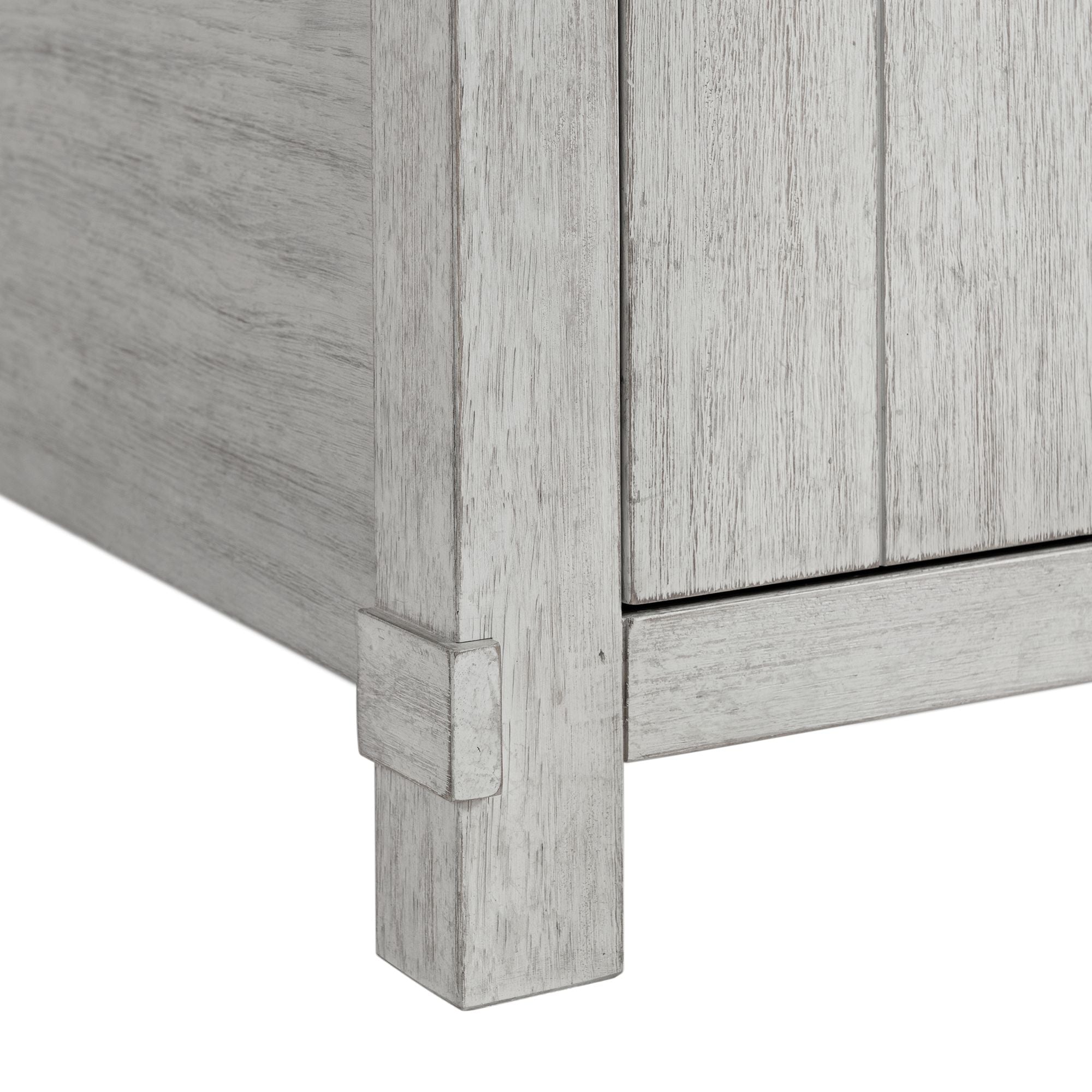 Scott Queen Storage Bed White Finish