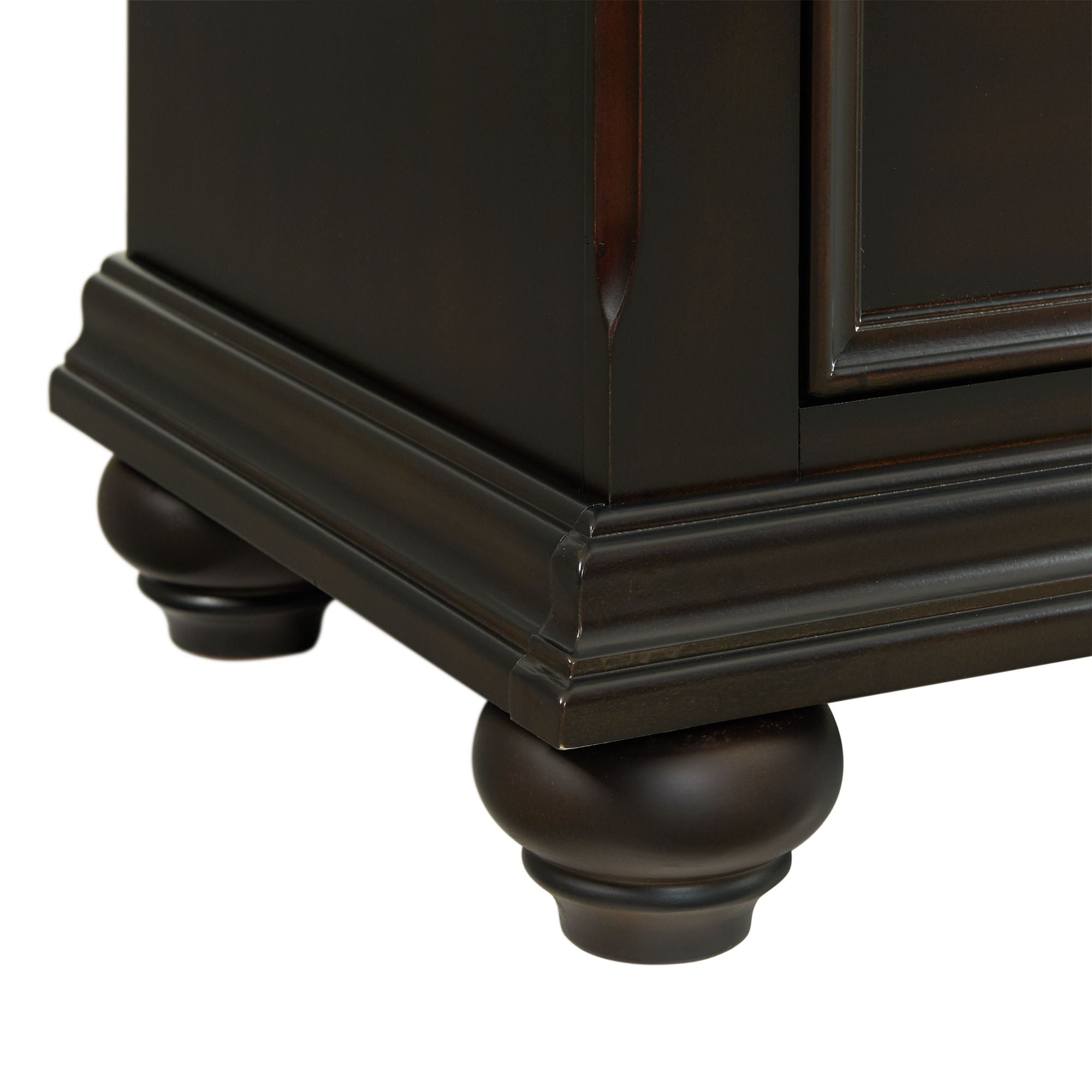 Slater Dresser & Mirror Set Black