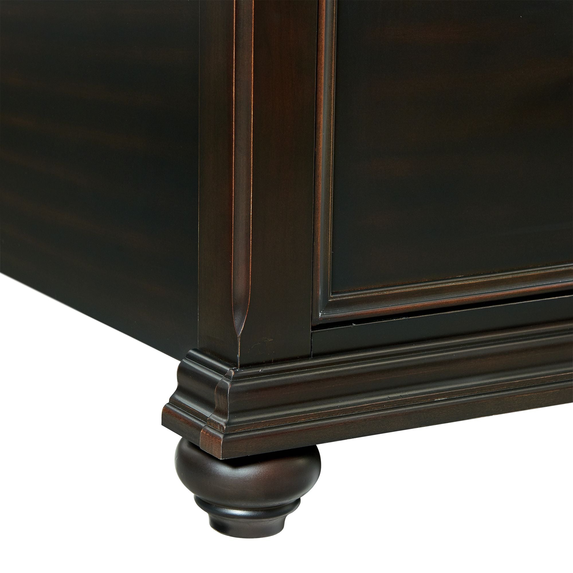 Slater Queen Platform Storage Bed in Black