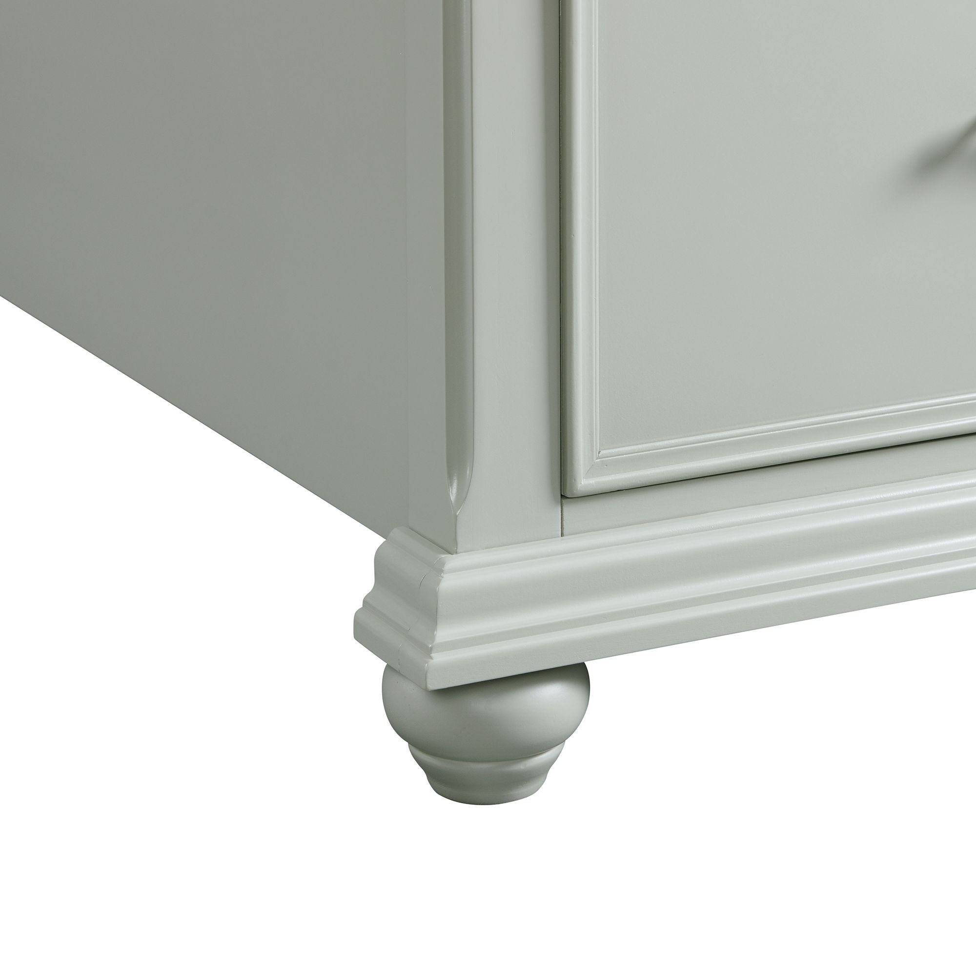 Slater Queen Platform Storage Bed in Grey