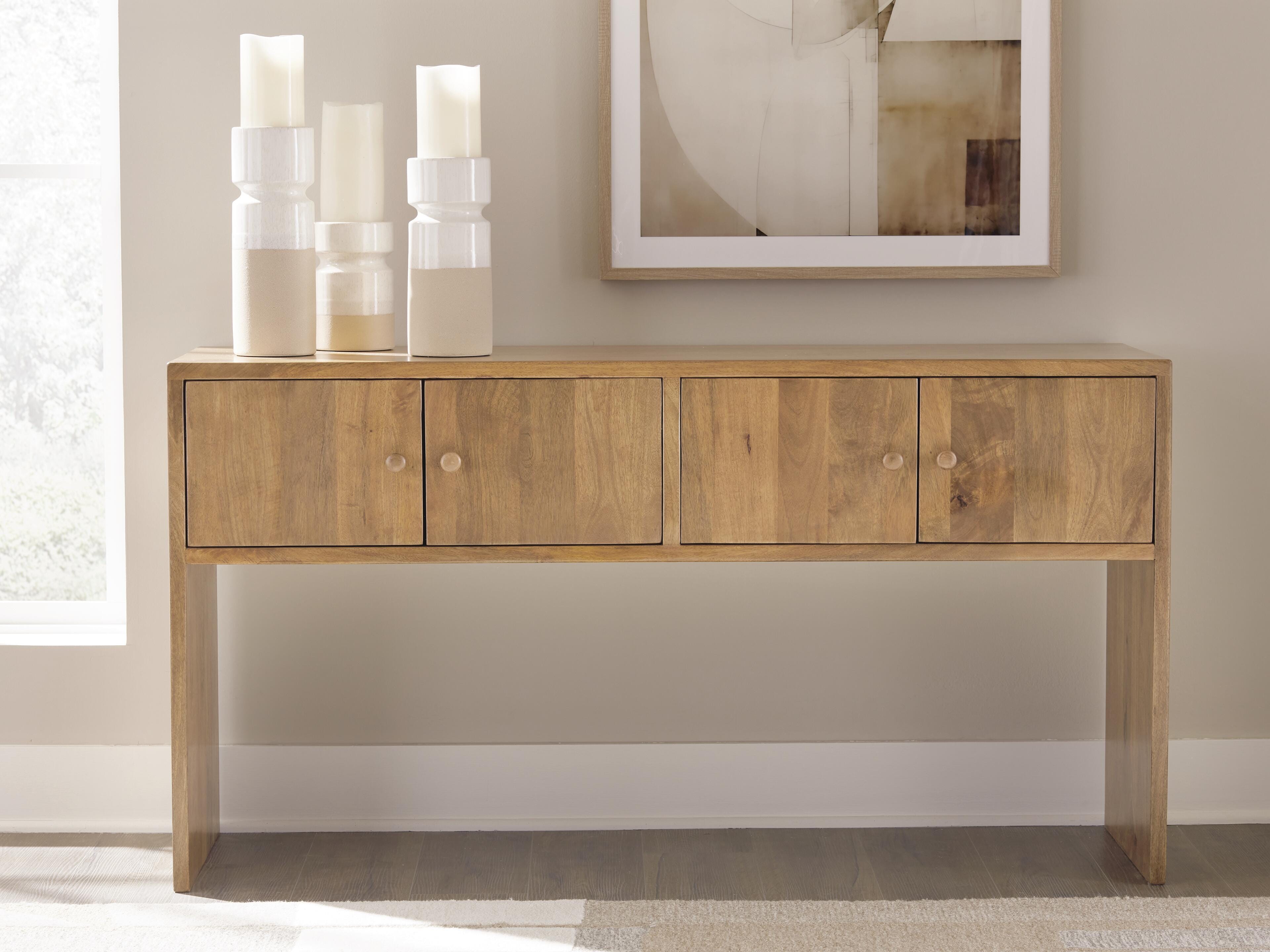 Dar Furniture - Ashley Furniture - Ella Grove Console - Console / Rich Brown - T639-4