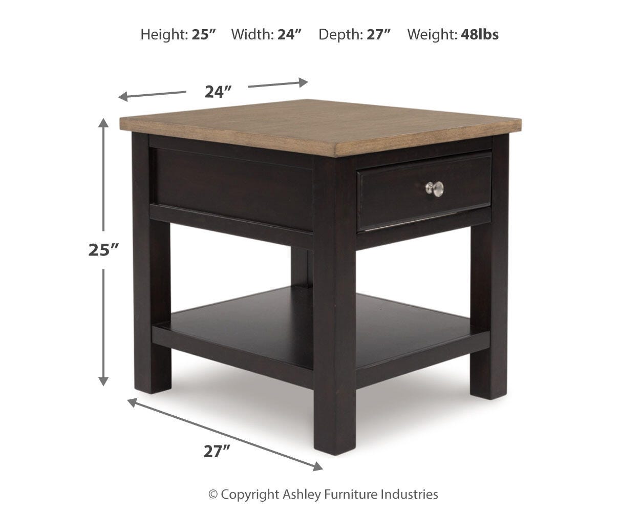 Drazmine End Table