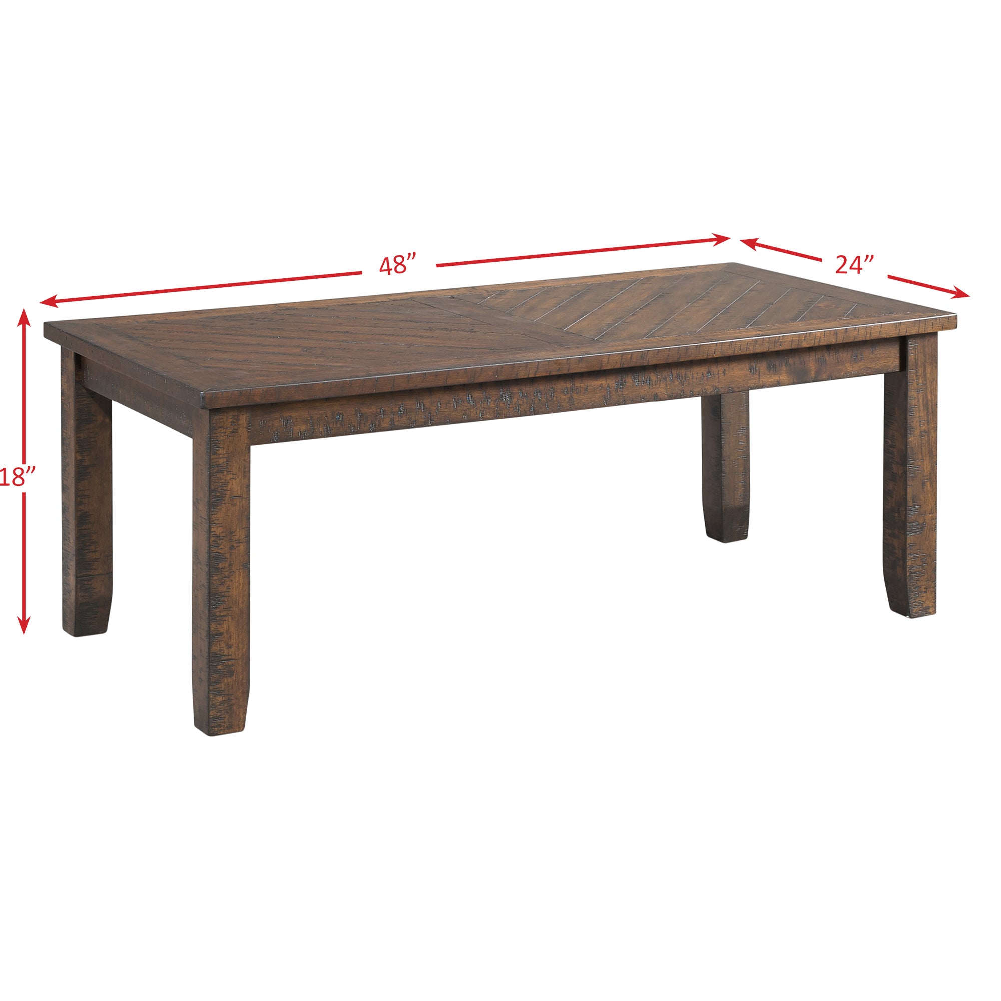 Jax Three Table Occasional Set in Cherry