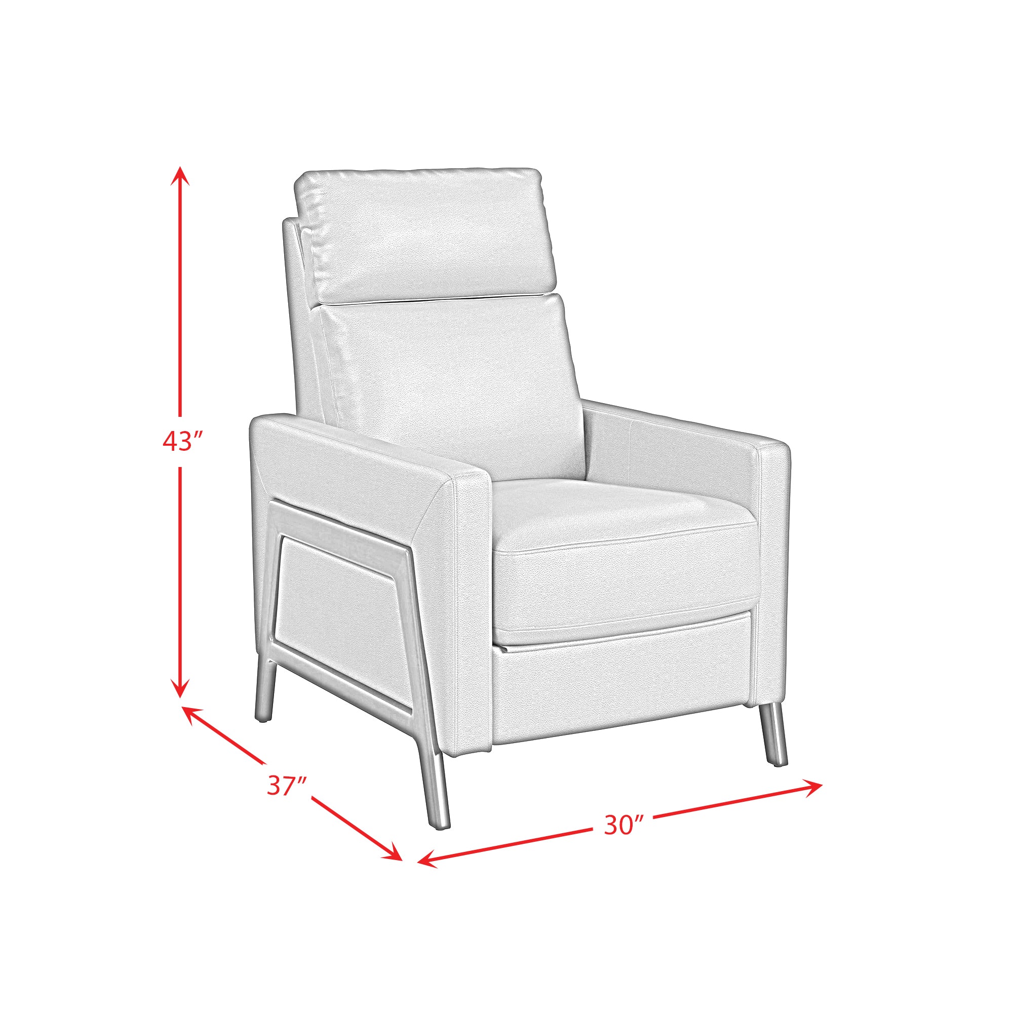 Tango P2 Recliner in Pebble Tan