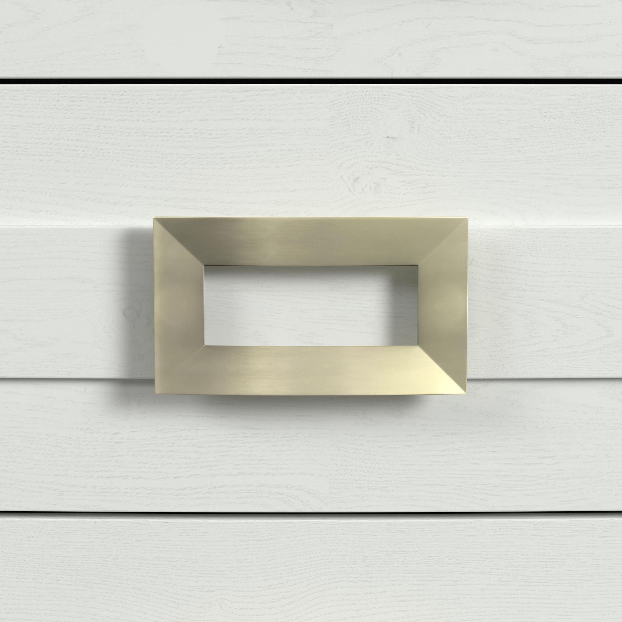 Tobias Dresser and Mirror Set with LED in White