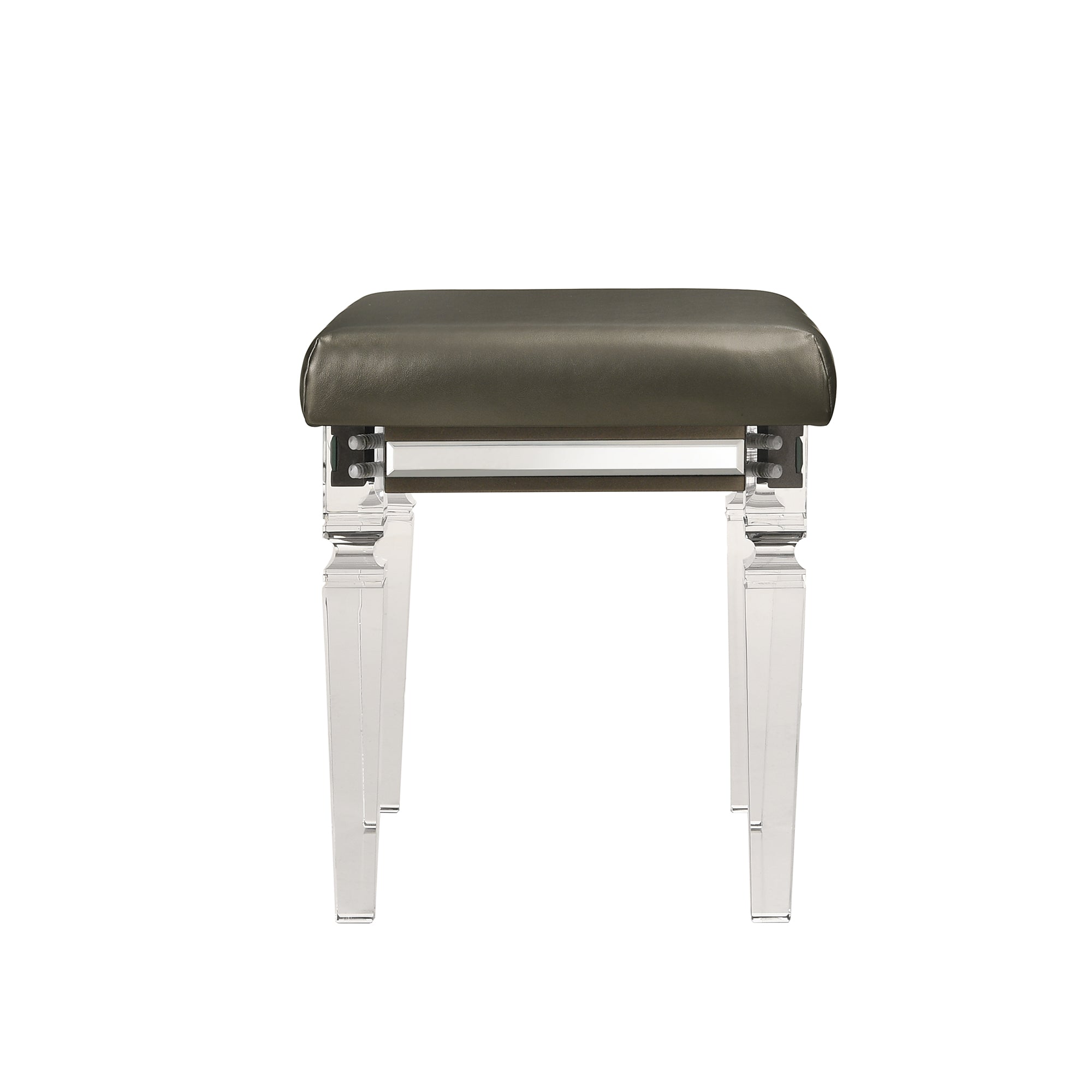 Twenty Nine Dressing Stool W/Acrylic Leg