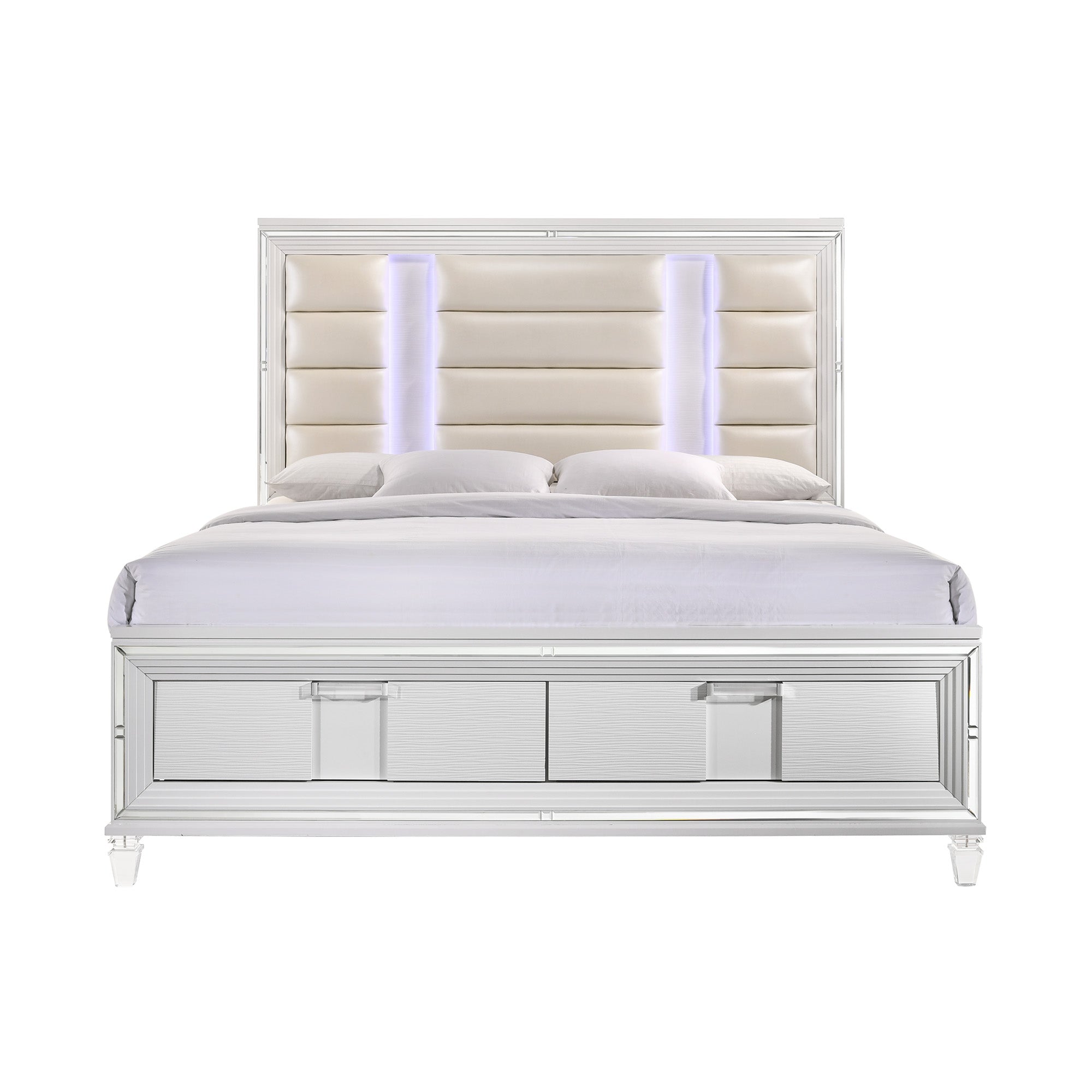 Twenty Nine King Bed White